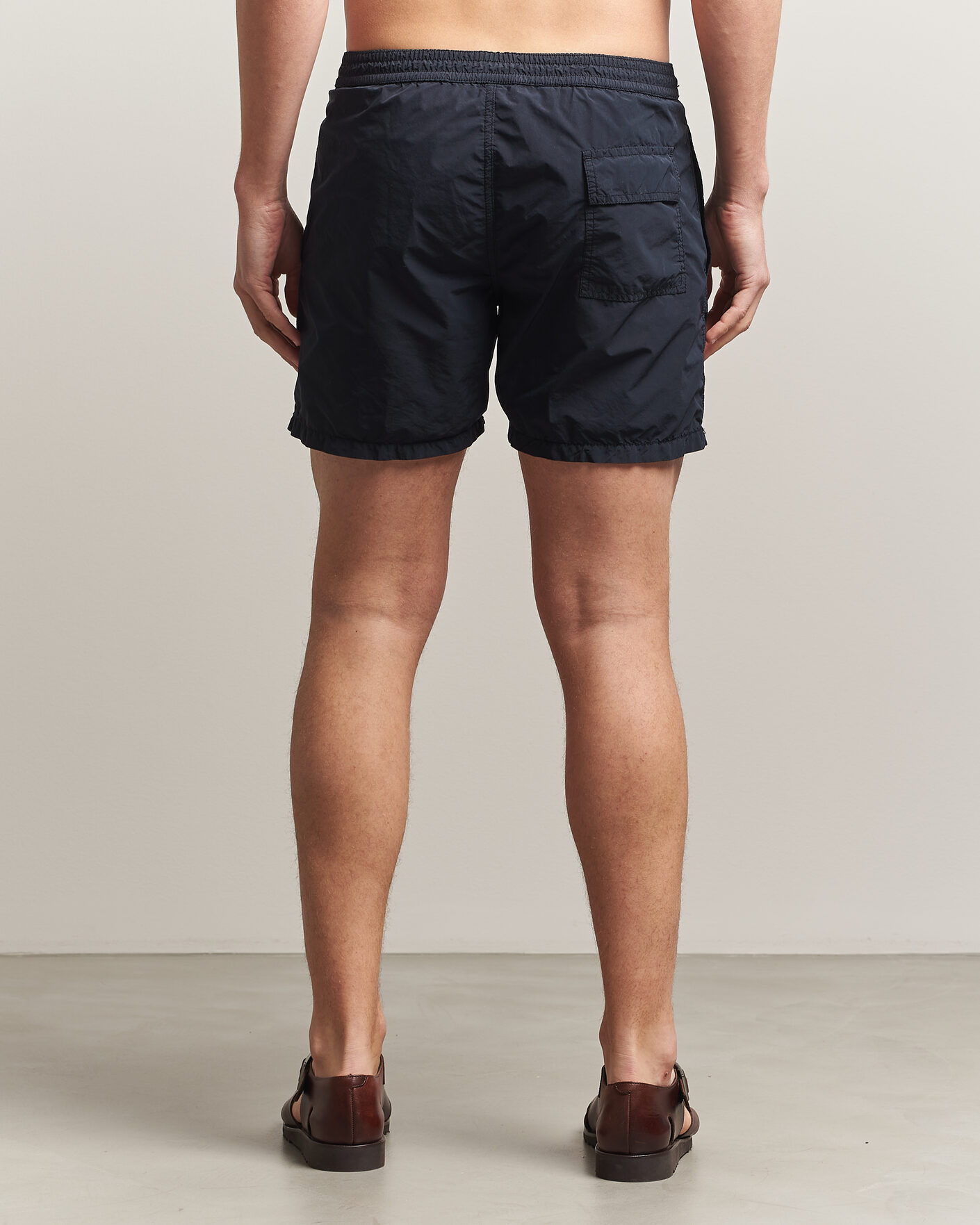 Hombres | Bañadores | Aspesi | Caprese Nylon Swim Trunks Navy