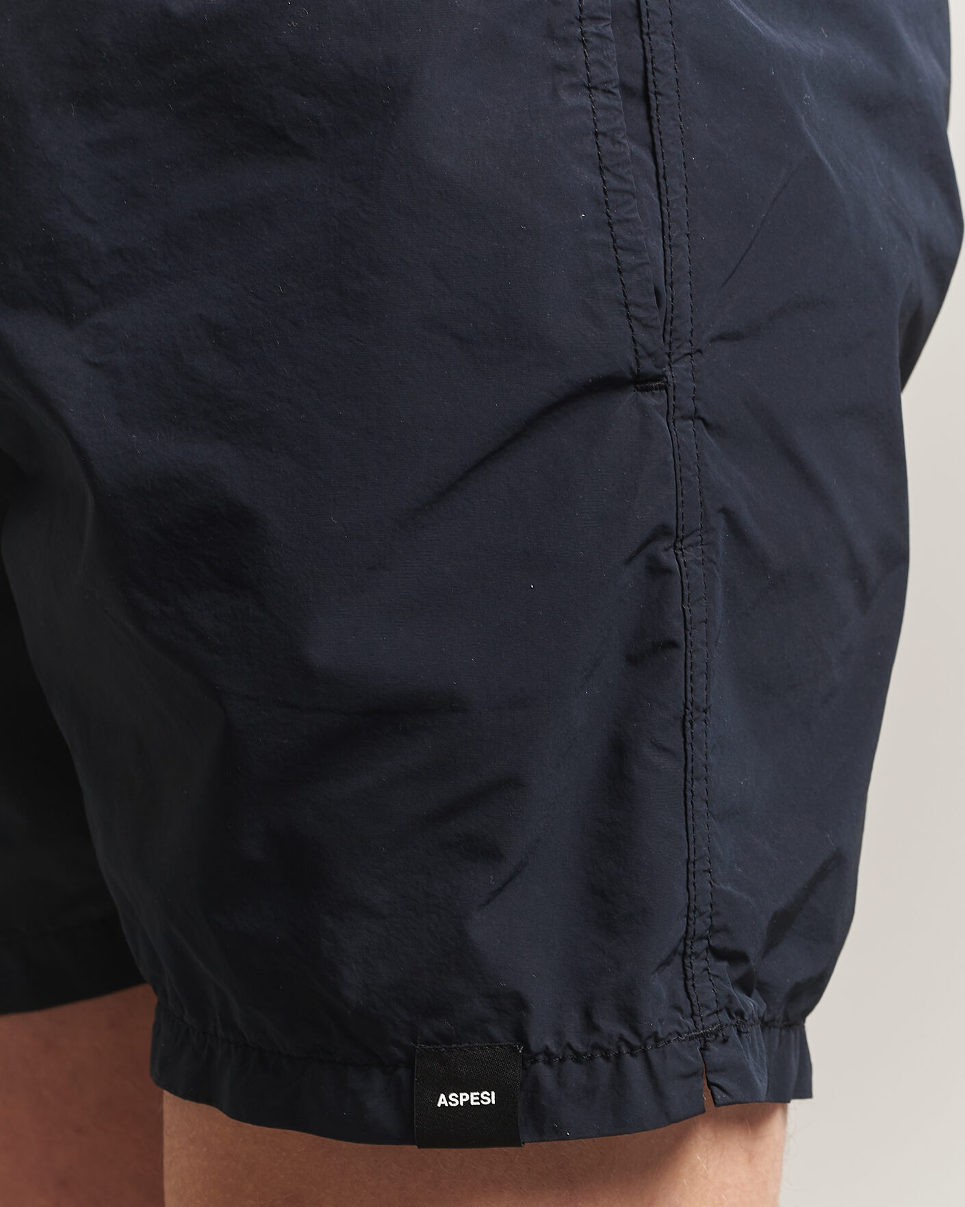 Hombres | Bañadores | Aspesi | Caprese Nylon Swim Trunks Navy