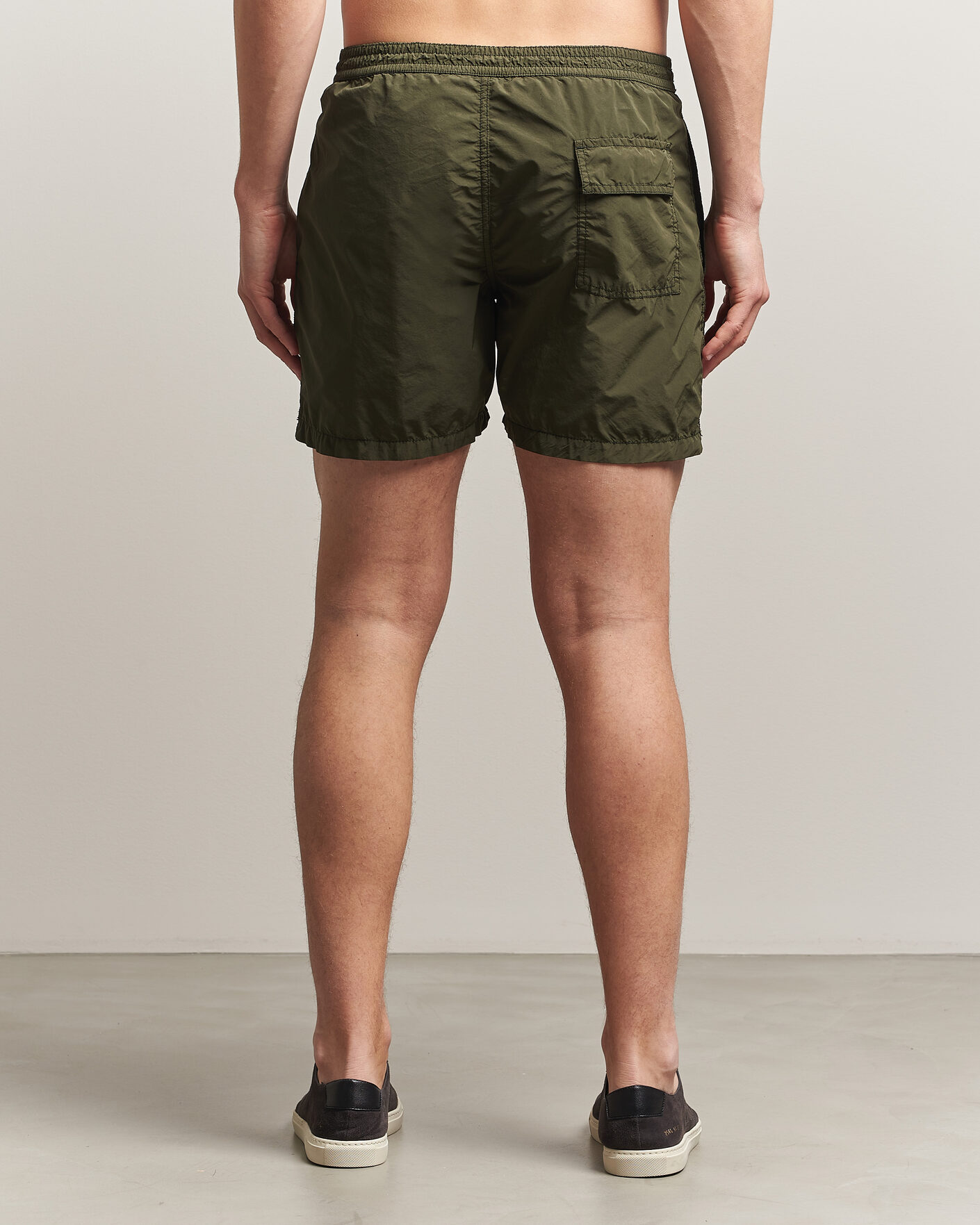 Hombres | Bañadores | Aspesi | Caprese Nylon Swim Trunks Military