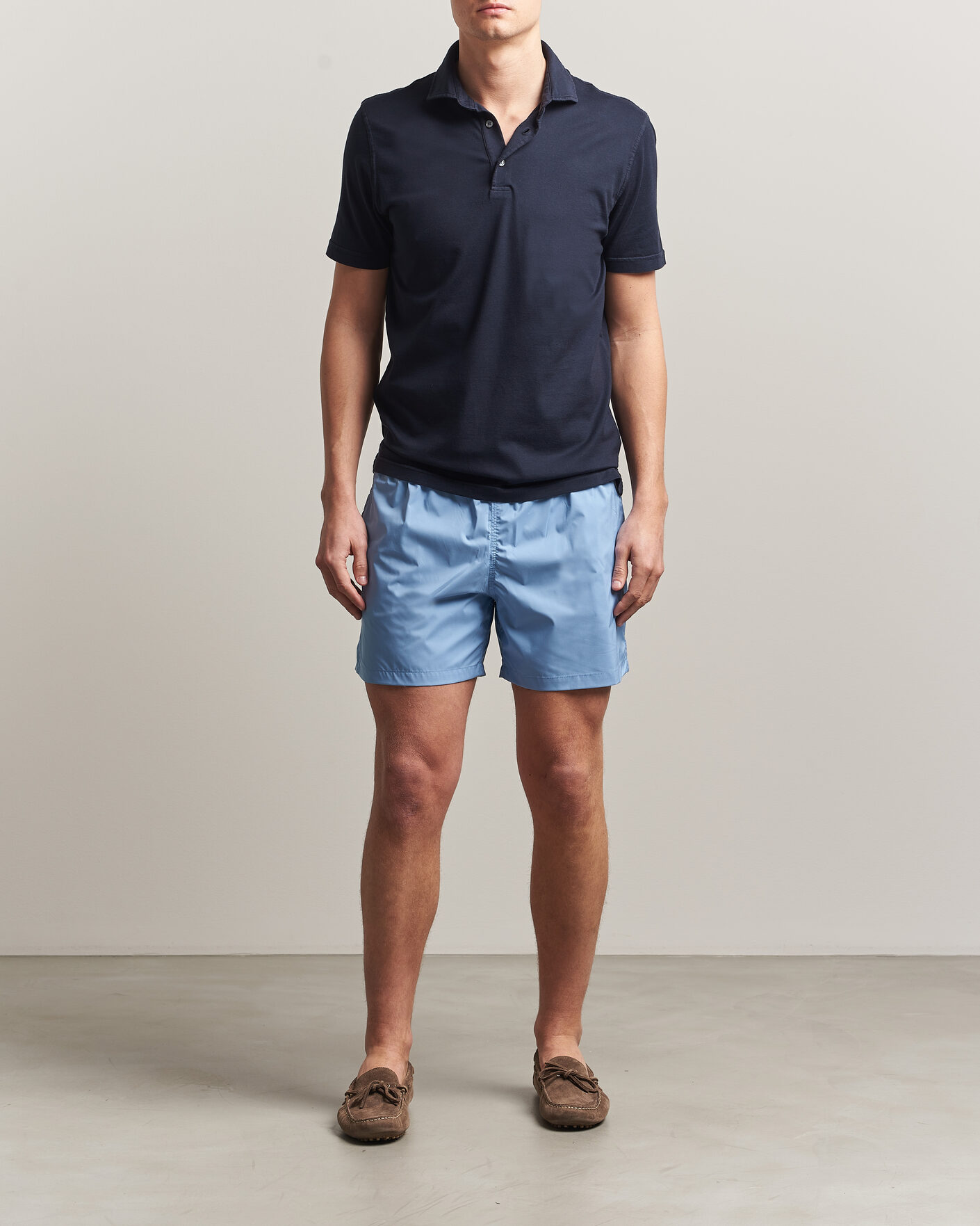 Hombres | Bañadores | Fedeli | Madeira Swim Trunk Light Blue