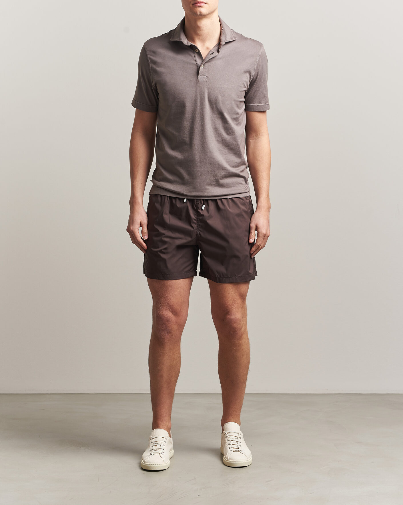 Hombres | Bañadores | Fedeli | Madeira Swim Trunk Chocolate