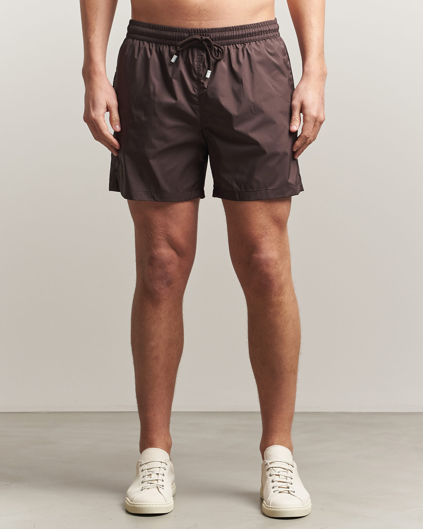Hombres | Bañadores | Fedeli | Madeira Swim Trunk Chocolate