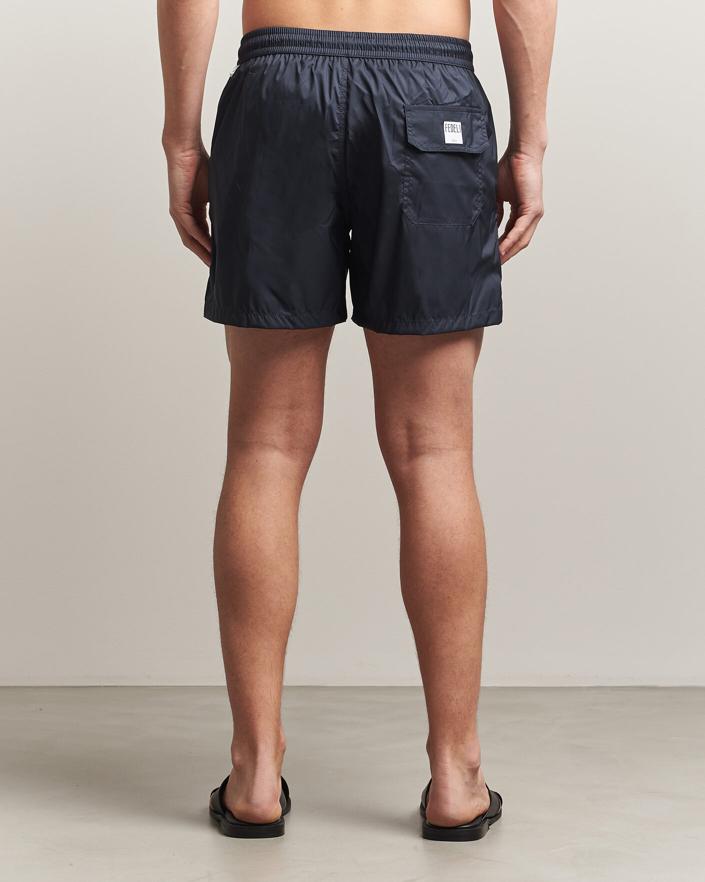 Hombres | Bañadores | Fedeli | Madeira Swim Trunk Navy