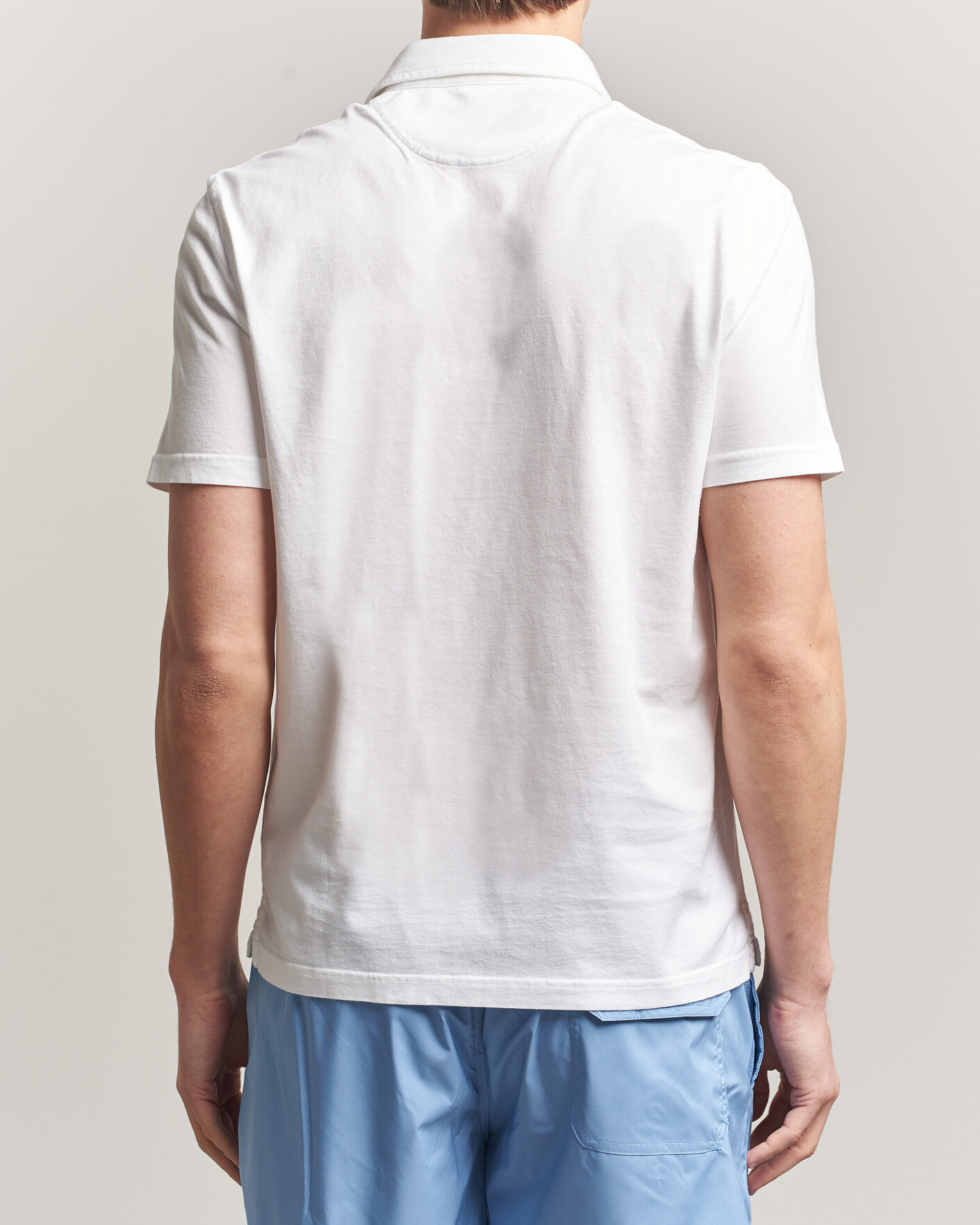Hombres | Polos | Fedeli | Zero Organic Cotton Polo White
