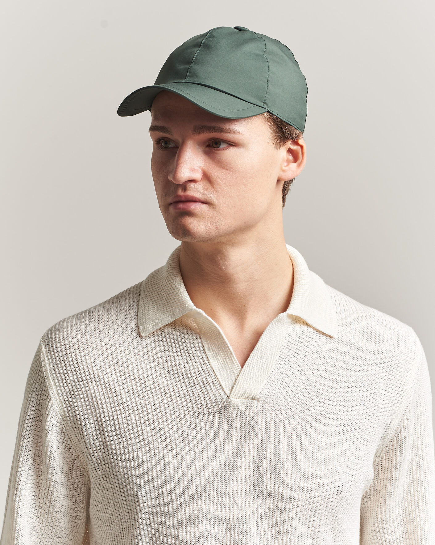 Hombres | Sombreros y gorras | Fedeli | Airstop Land Cap Dark Green