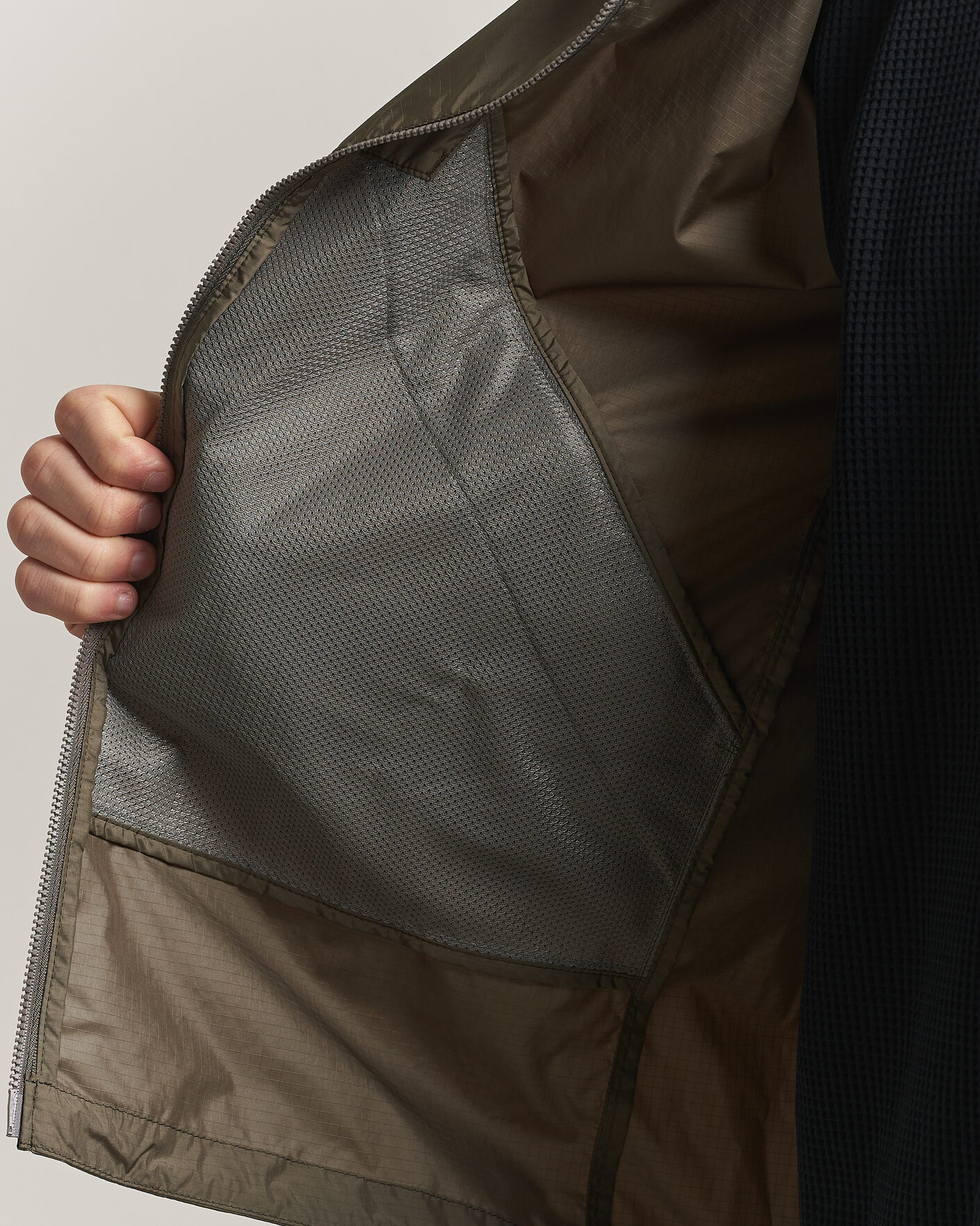 Hombres | Abrigos y chaquetas | Goldwin | Rip Stop Hooded Jacket Sand