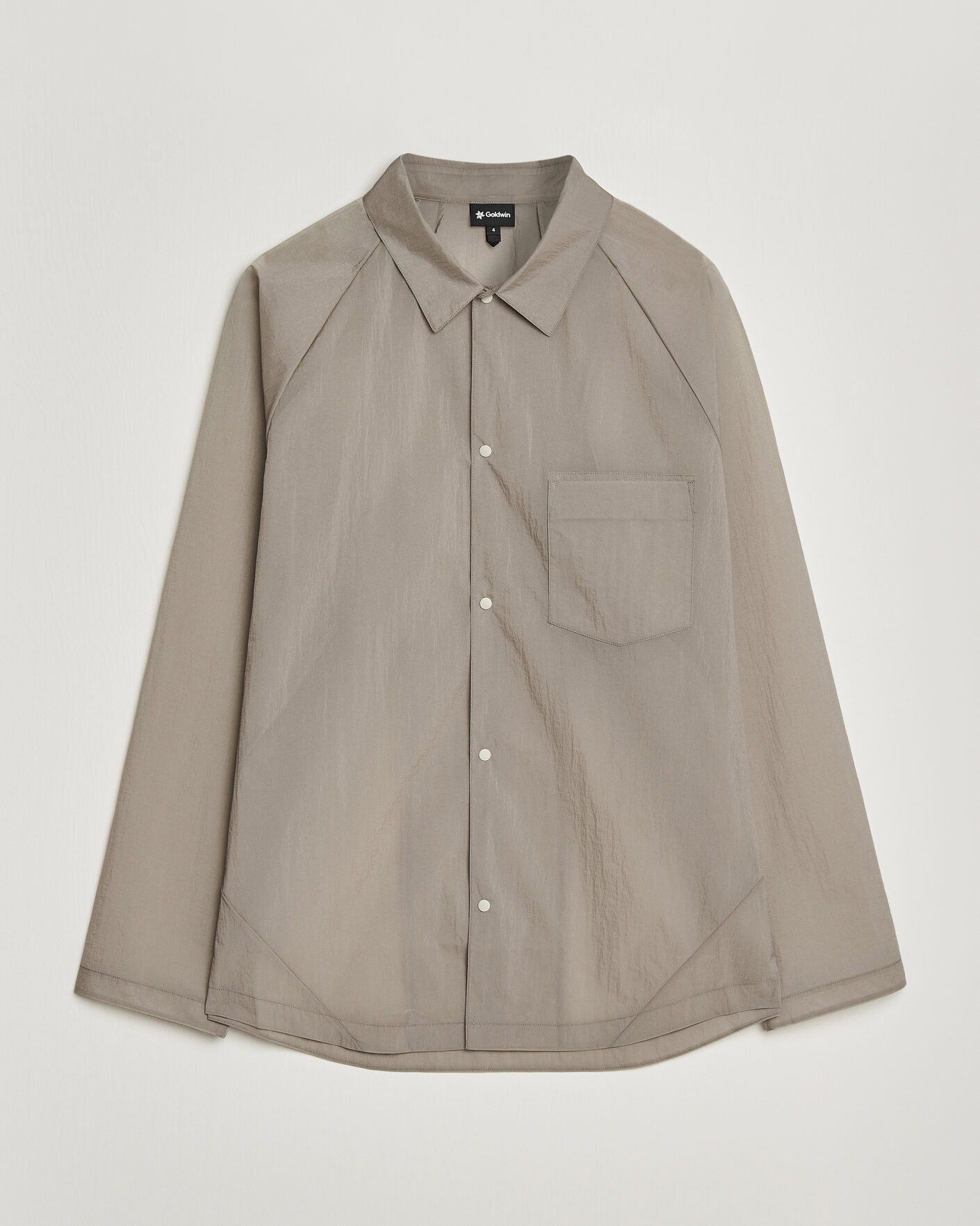 Hombres | Camisas | Goldwin | Nylon Wind Shirt Arid Beige
