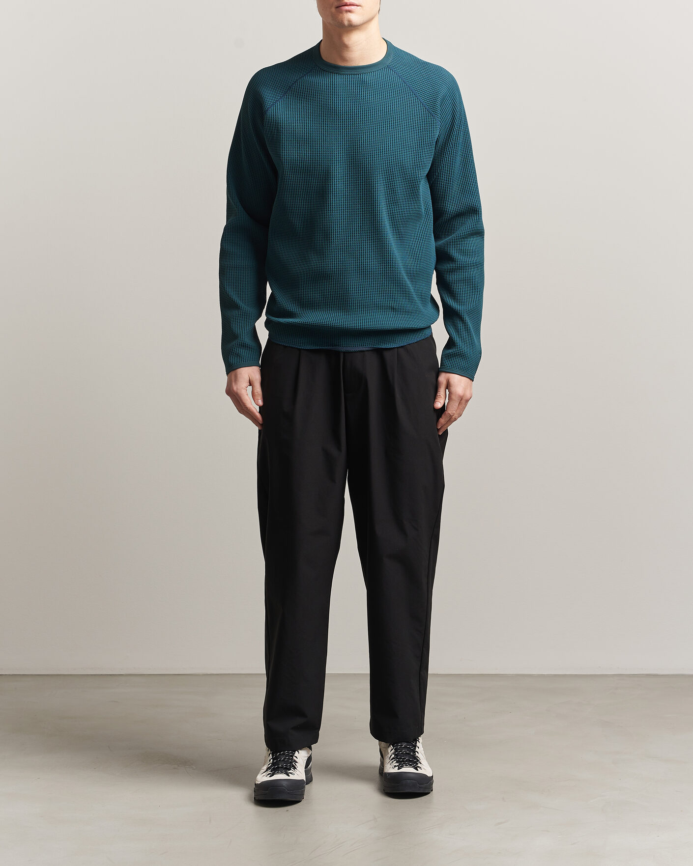 Hombres | Camisetas | Goldwin | WF Light Long Sleeve T-Shirt Kokiran Green