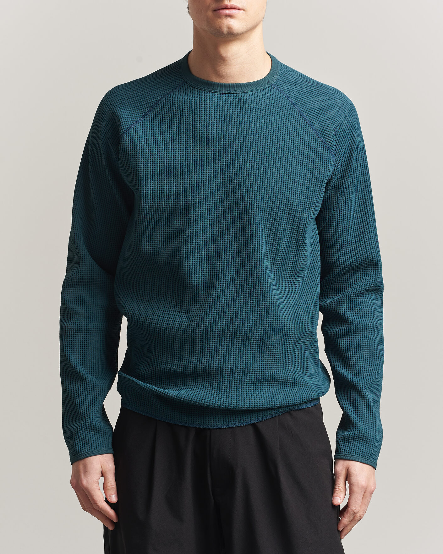Hombres | Camisetas | Goldwin | WF Light Long Sleeve T-Shirt Kokiran Green