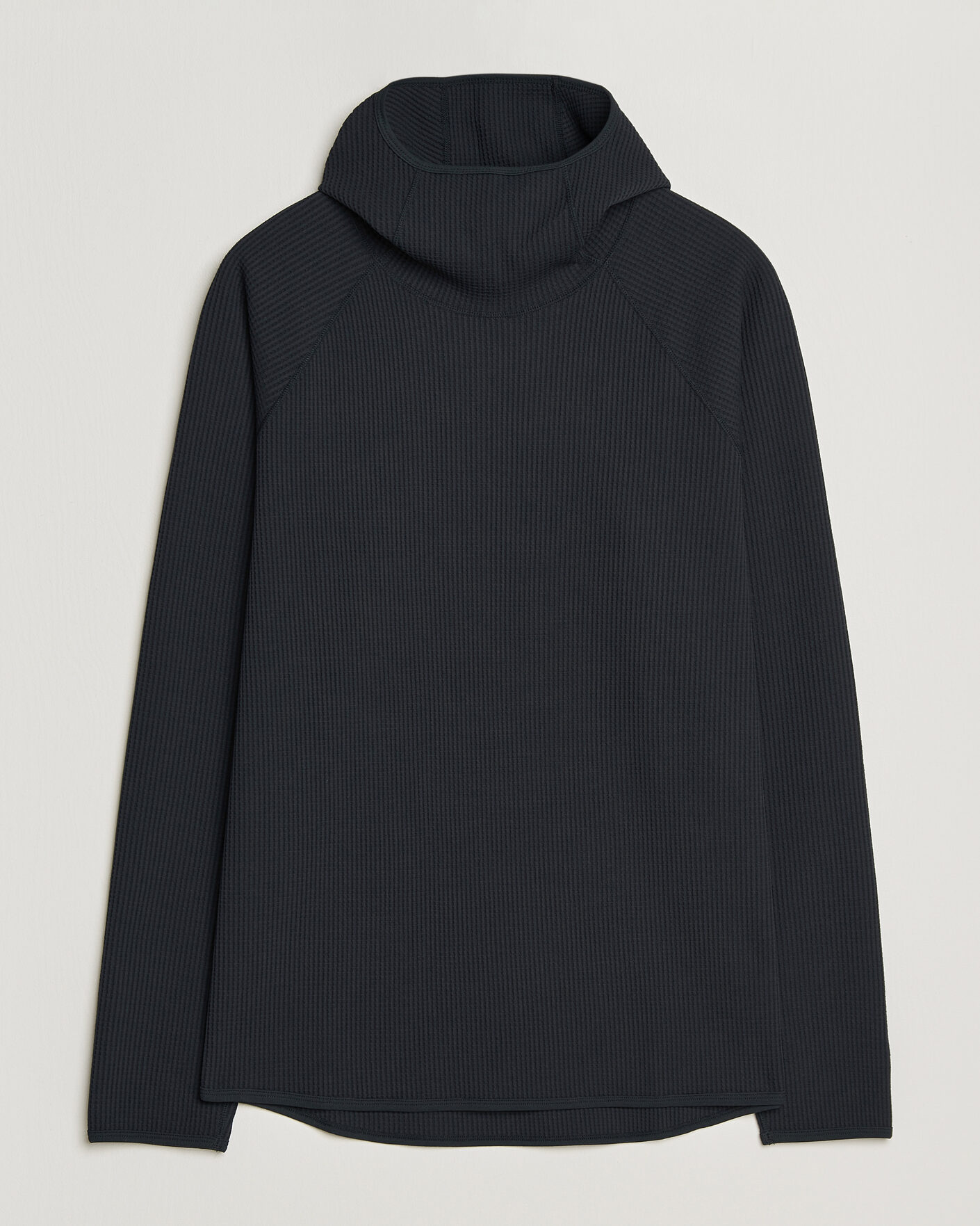 Hombres | Jerséis y prendas de punto | Goldwin | WF Light Long Sleeve Hoodie Black