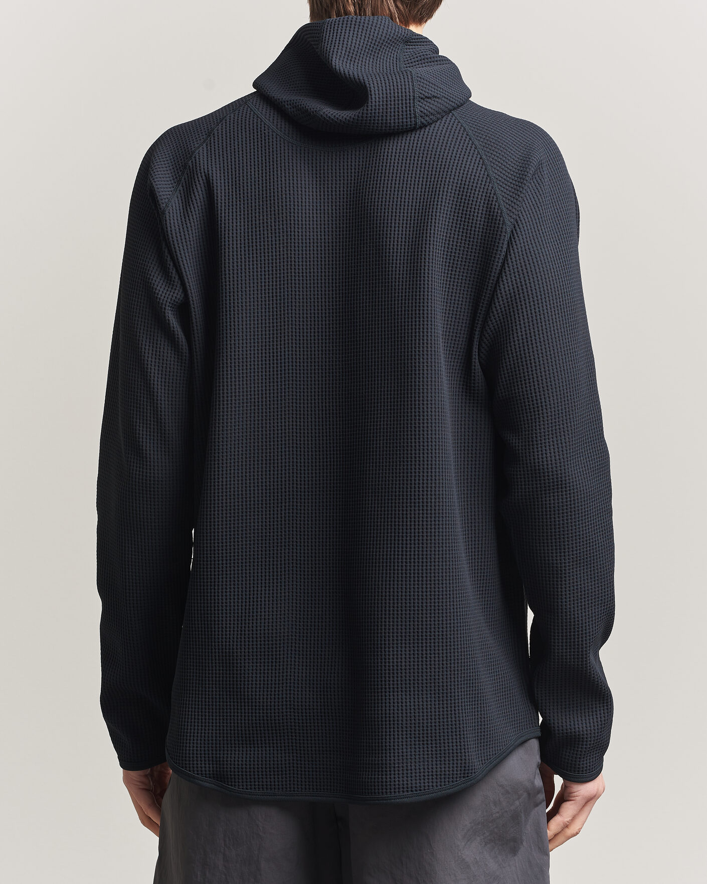 Hombres | Jerséis y prendas de punto | Goldwin | WF Light Long Sleeve Hoodie Black