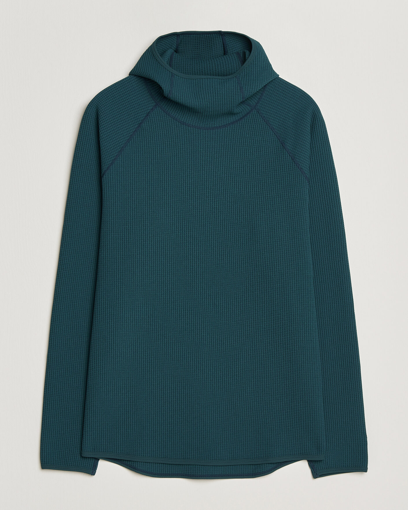 Hombres | Jerséis y prendas de punto | Goldwin | WF Light Long Sleeve Hoodie Kokiran Green