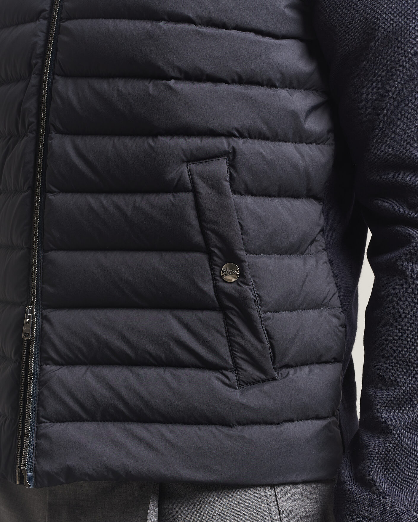 Hombres | Abrigos y chaquetas | Herno | Luxury Hybrid Jacket Navy