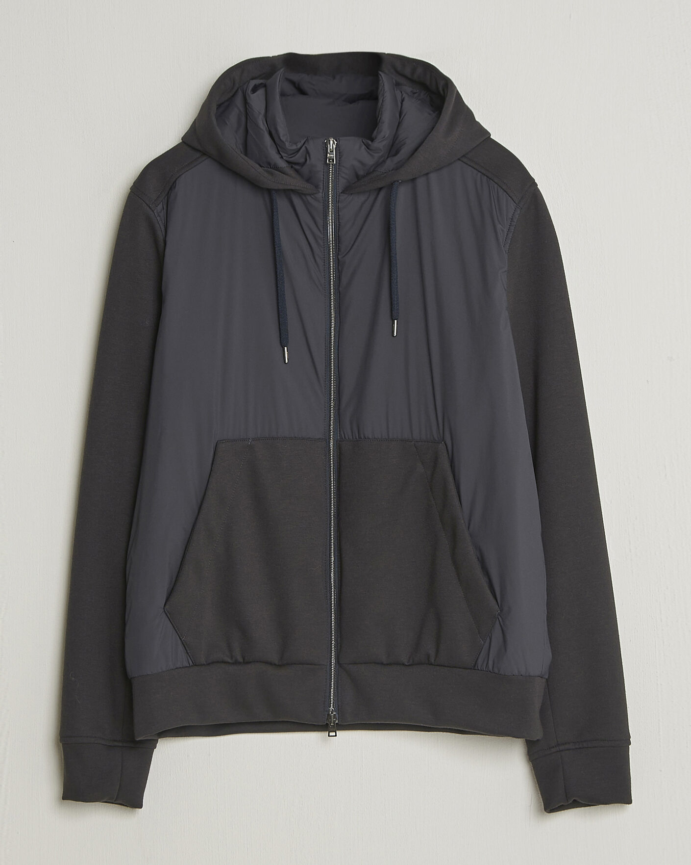 Hombres | Abrigos y chaquetas | Herno | Hooded Hybrid Jacket Navy