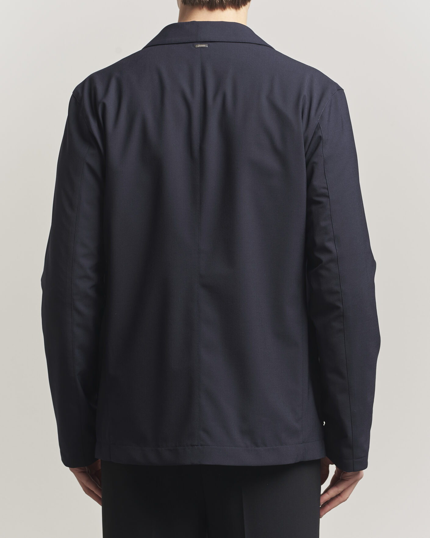 Hombres | Abrigos y chaquetas | Herno | Travel Wool Chore Jacket Navy