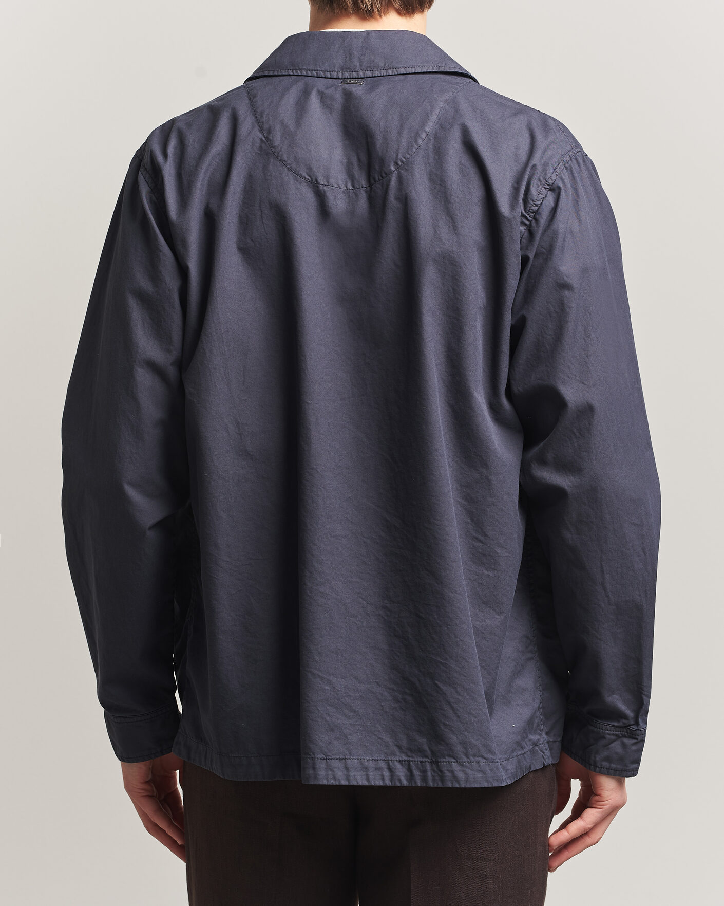 Hombres | Abrigos y chaquetas | Herno | Washed Cotton Field Jacket Navy
