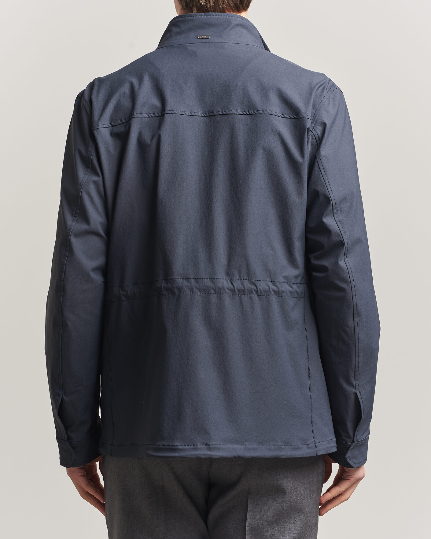Hombres | Abrigos y chaquetas | Herno | Soft Nylon Field Jacket Navy