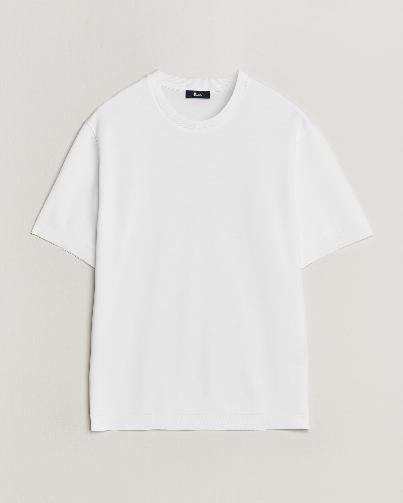 Hombres | Camisetas | Herno | Micro Piquet T-Shirt White
