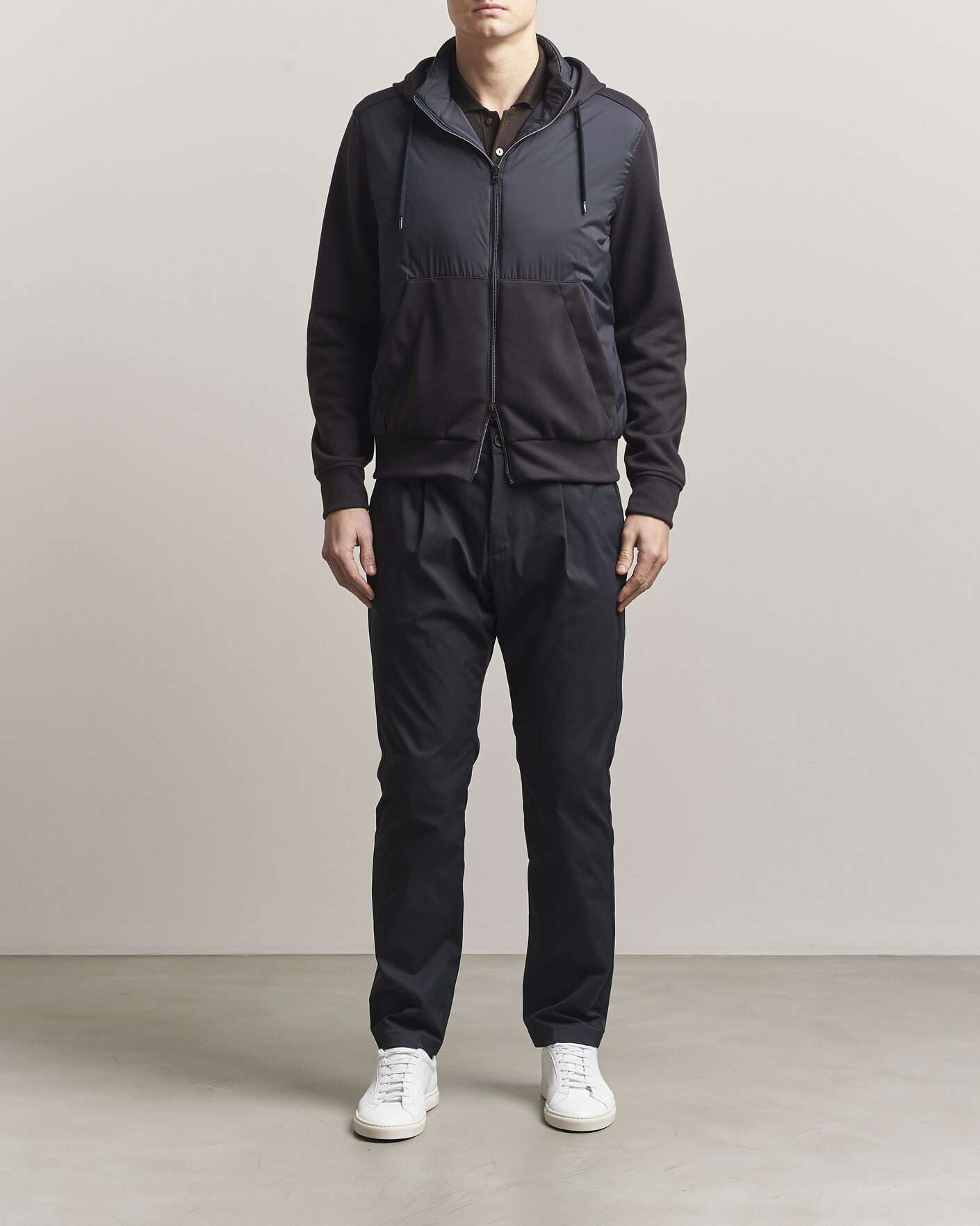 Hombres | Pantalones | Herno | Drawstring Pants Navy