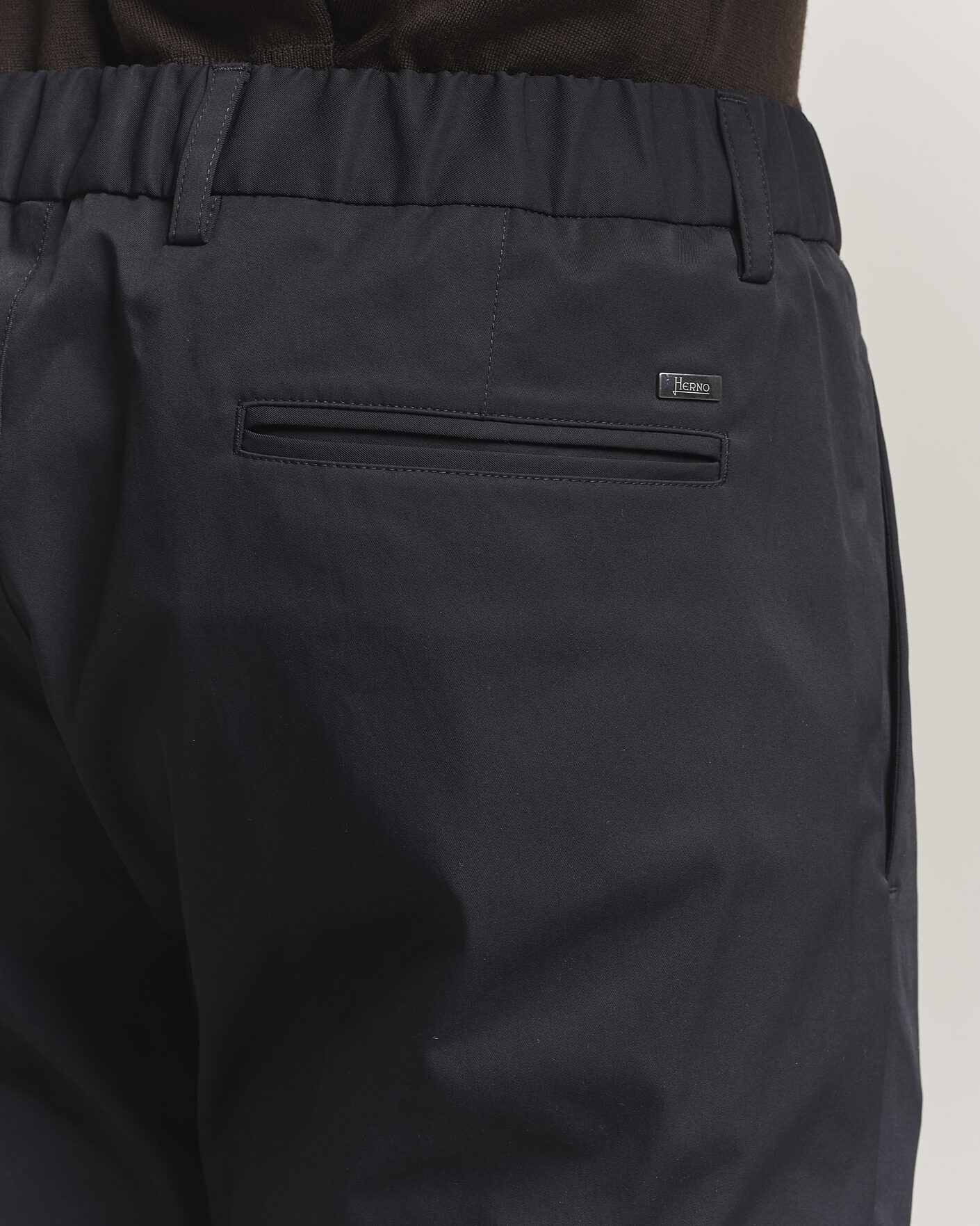 Hombres | Pantalones | Herno | Drawstring Pants Navy