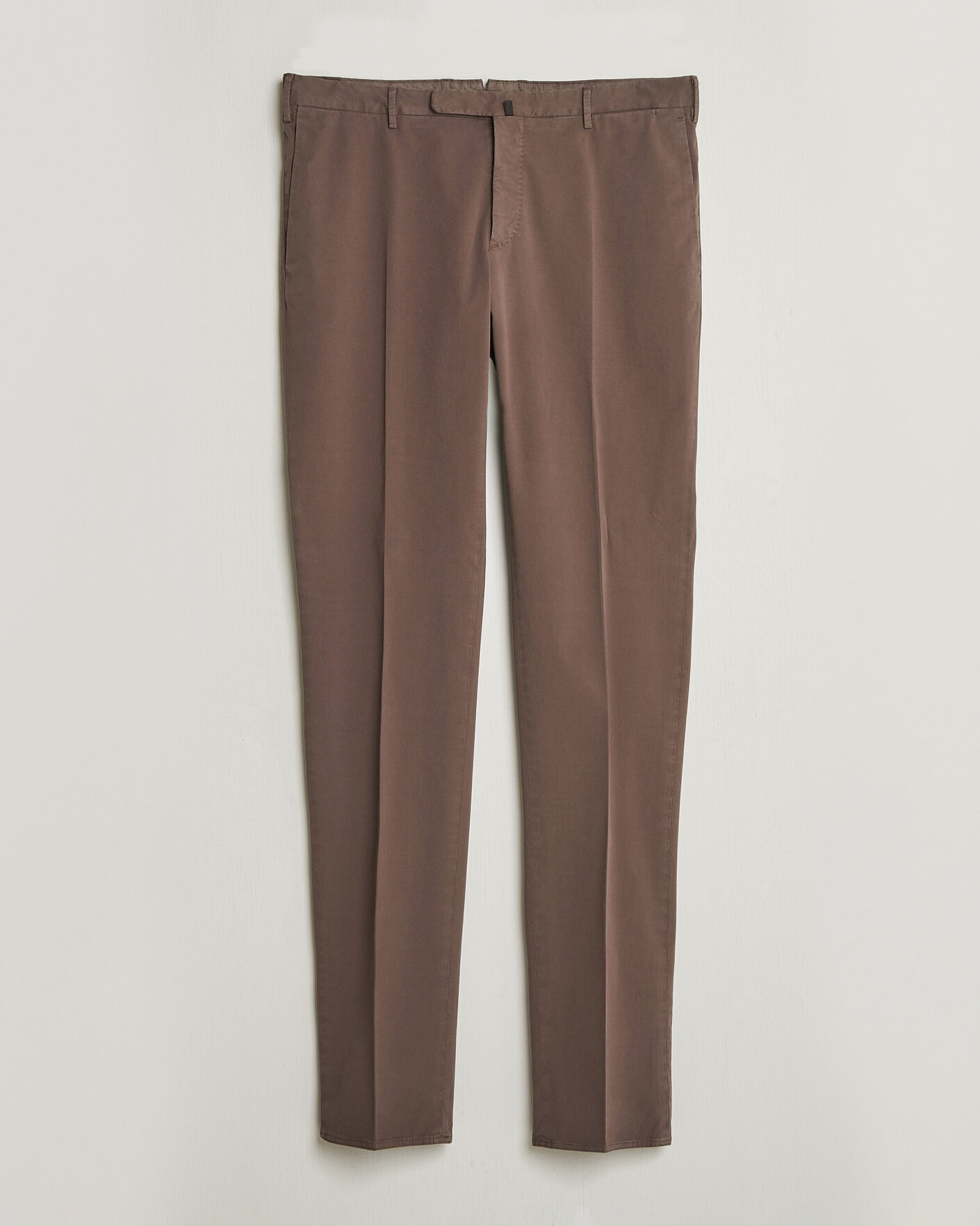 Hombres | Pantalones | Incotex | Slim Fit Comfort Chinos Dark Brown