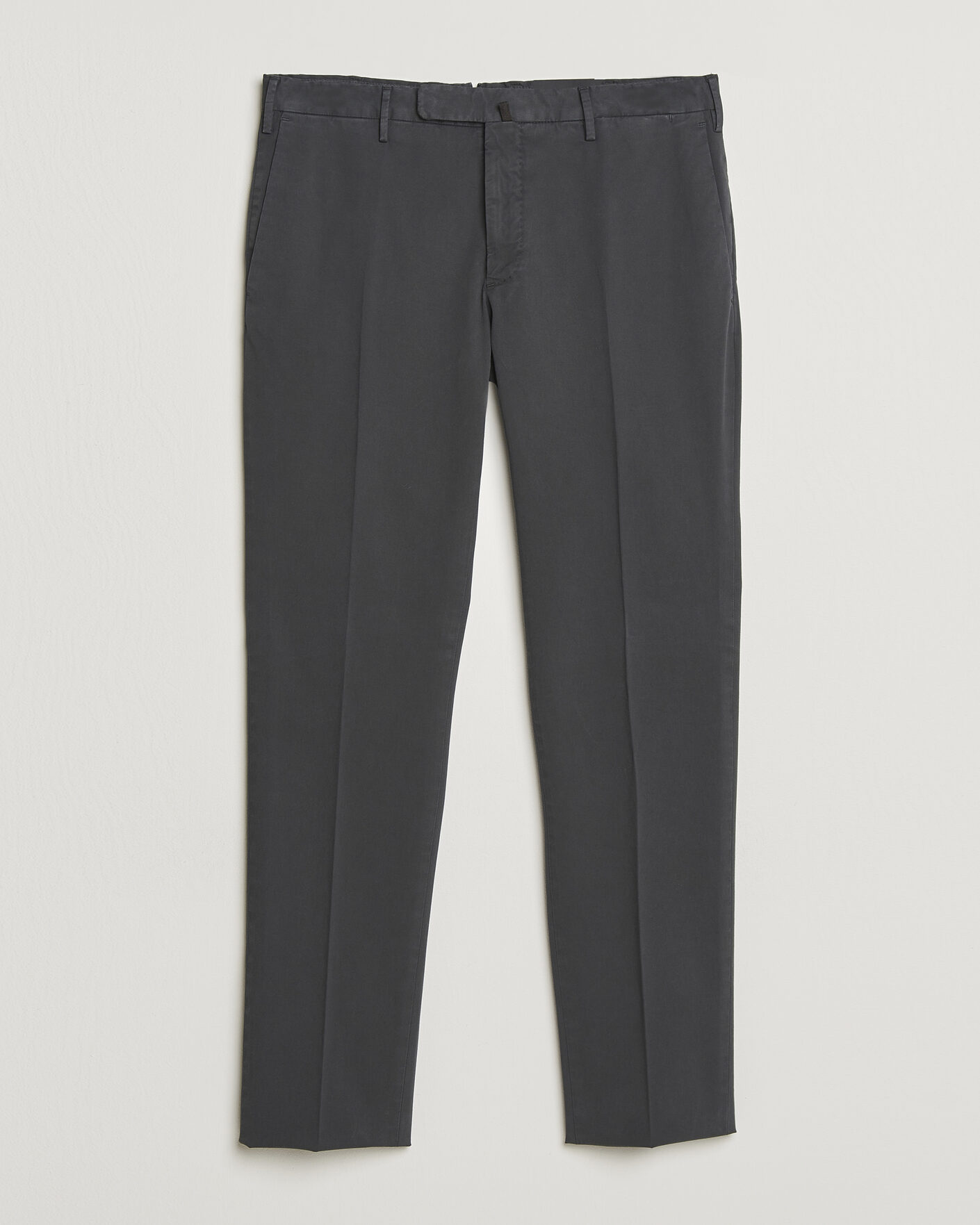 Hombres | Pantalones | Incotex | Slim Fit Comfort Chinos Dark Grey