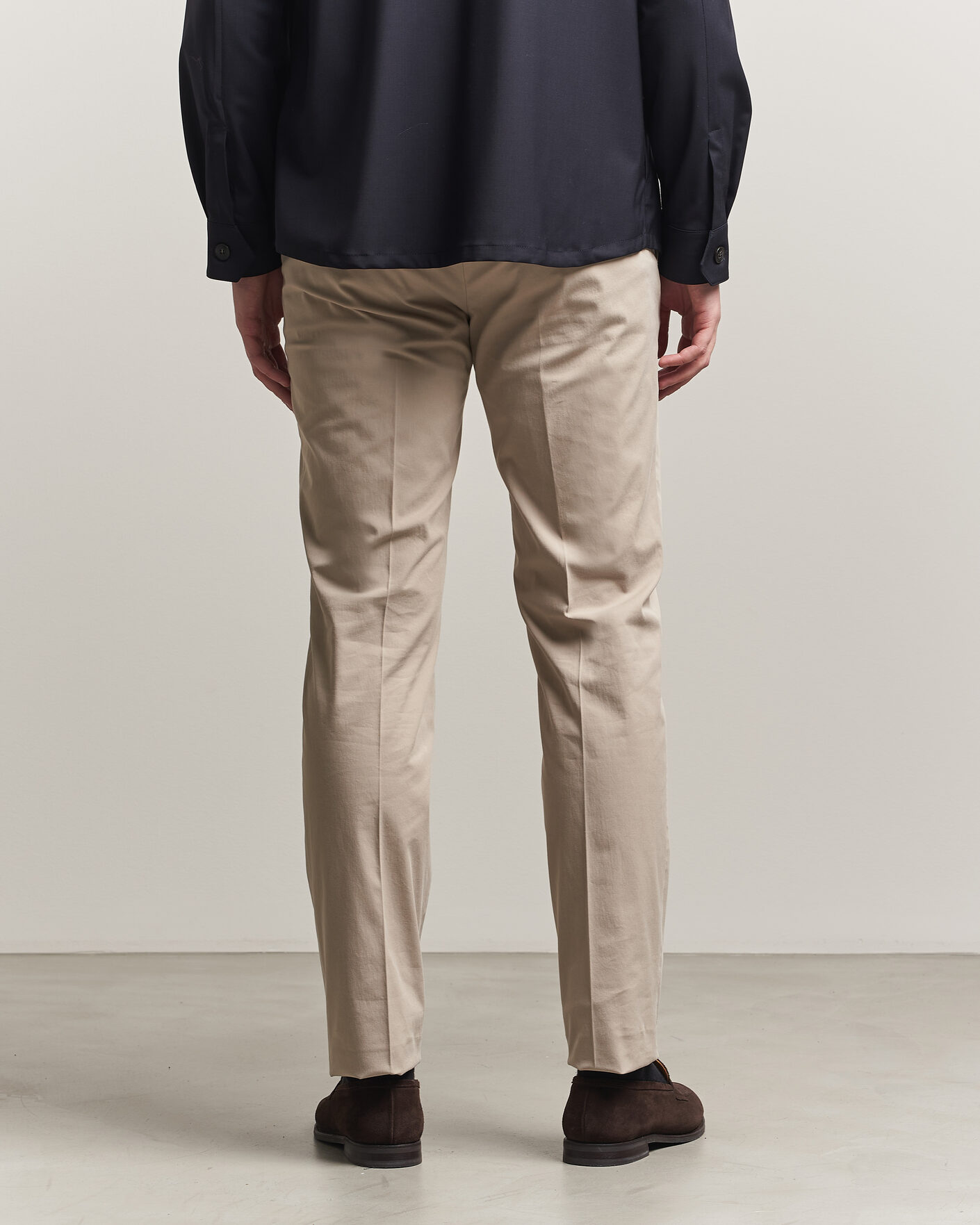 Hombres | Pantalones | Incotex | Regular Fit Comfort Chinos Sand