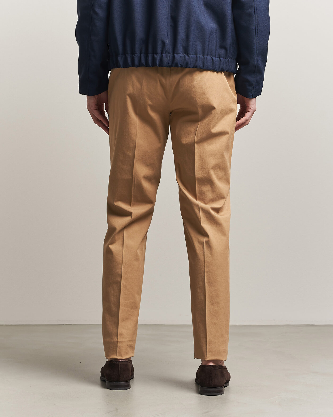 Hombres | Pantalones | Incotex | Regular Fit Comfort Chinos Khaki