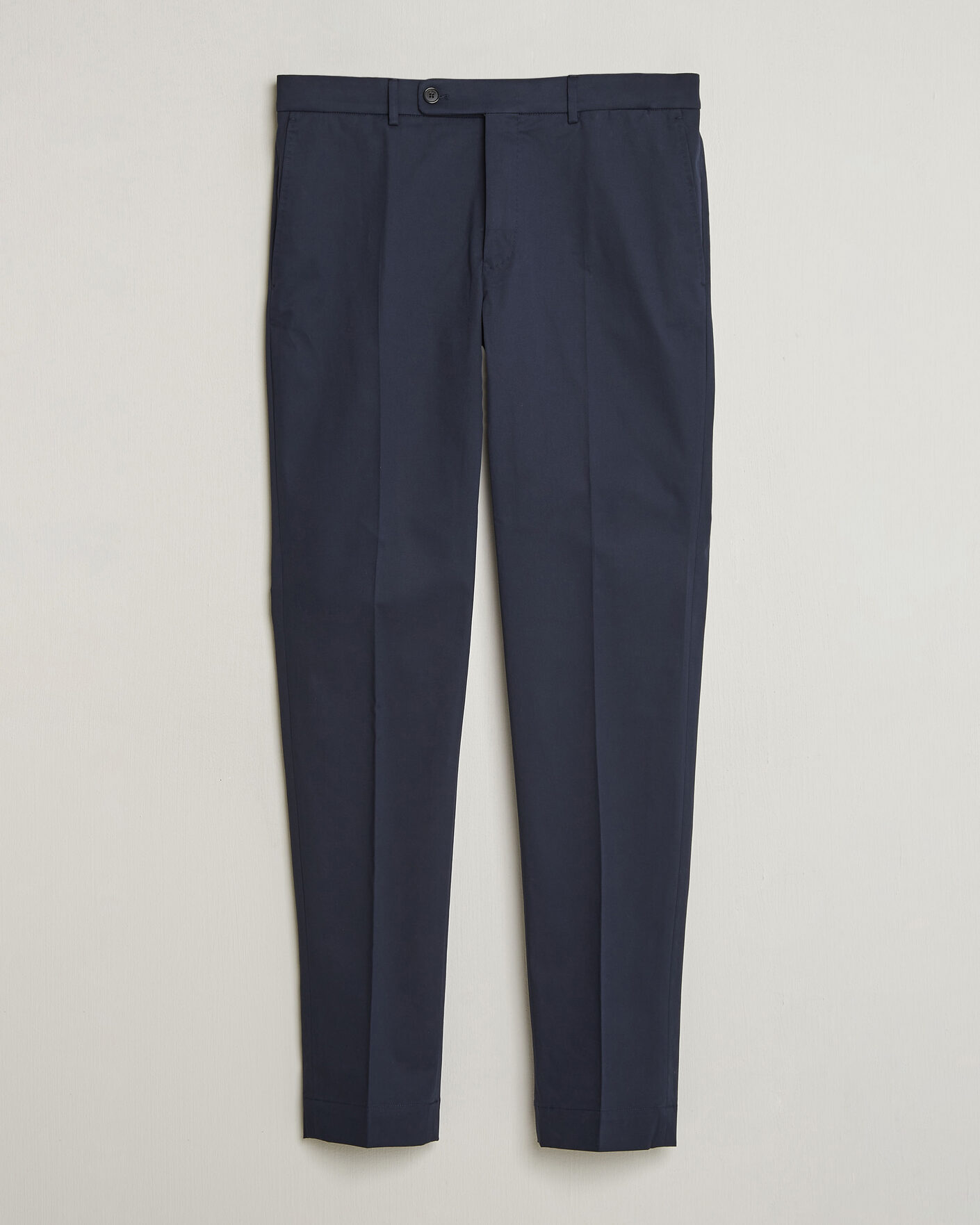 Hombres | Pantalones | Incotex | Regular Fit Flexgab Cotton Chinos Navy