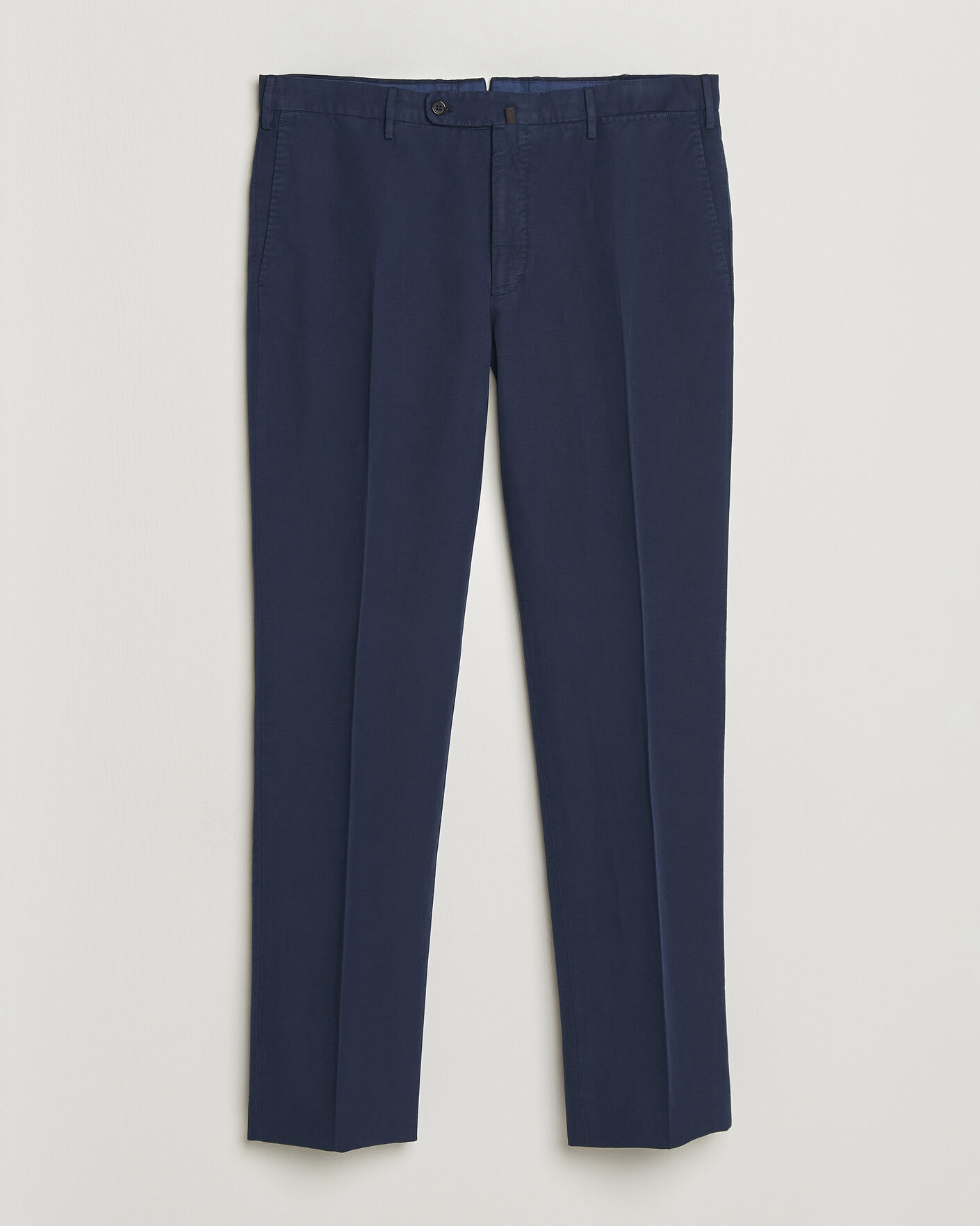 Hombres | Pantalones | Incotex | Regular Fit Chinolino Trousers Navy