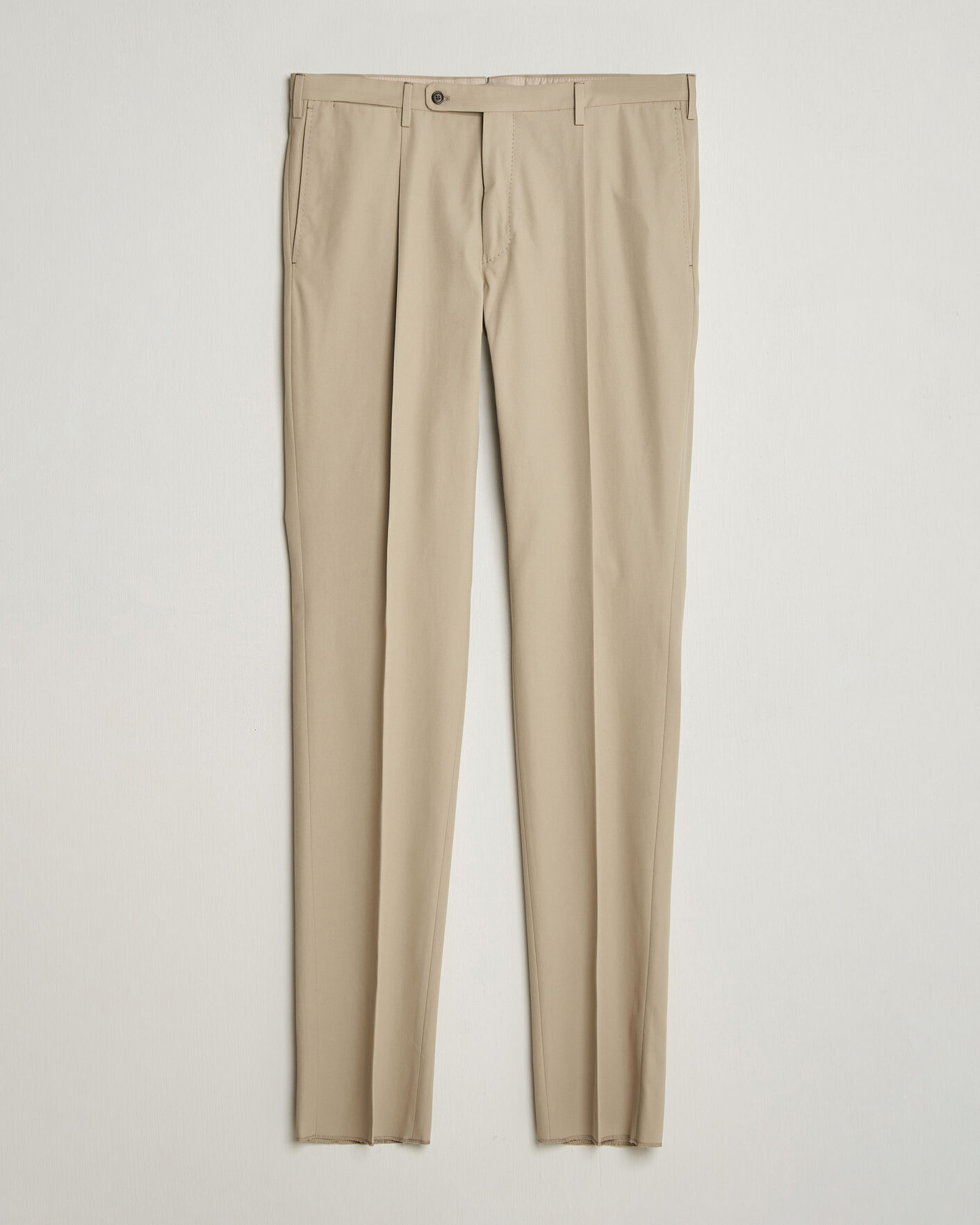 Hombres | Pantalones | Incotex | Ice Cotton Twill Pants Sand