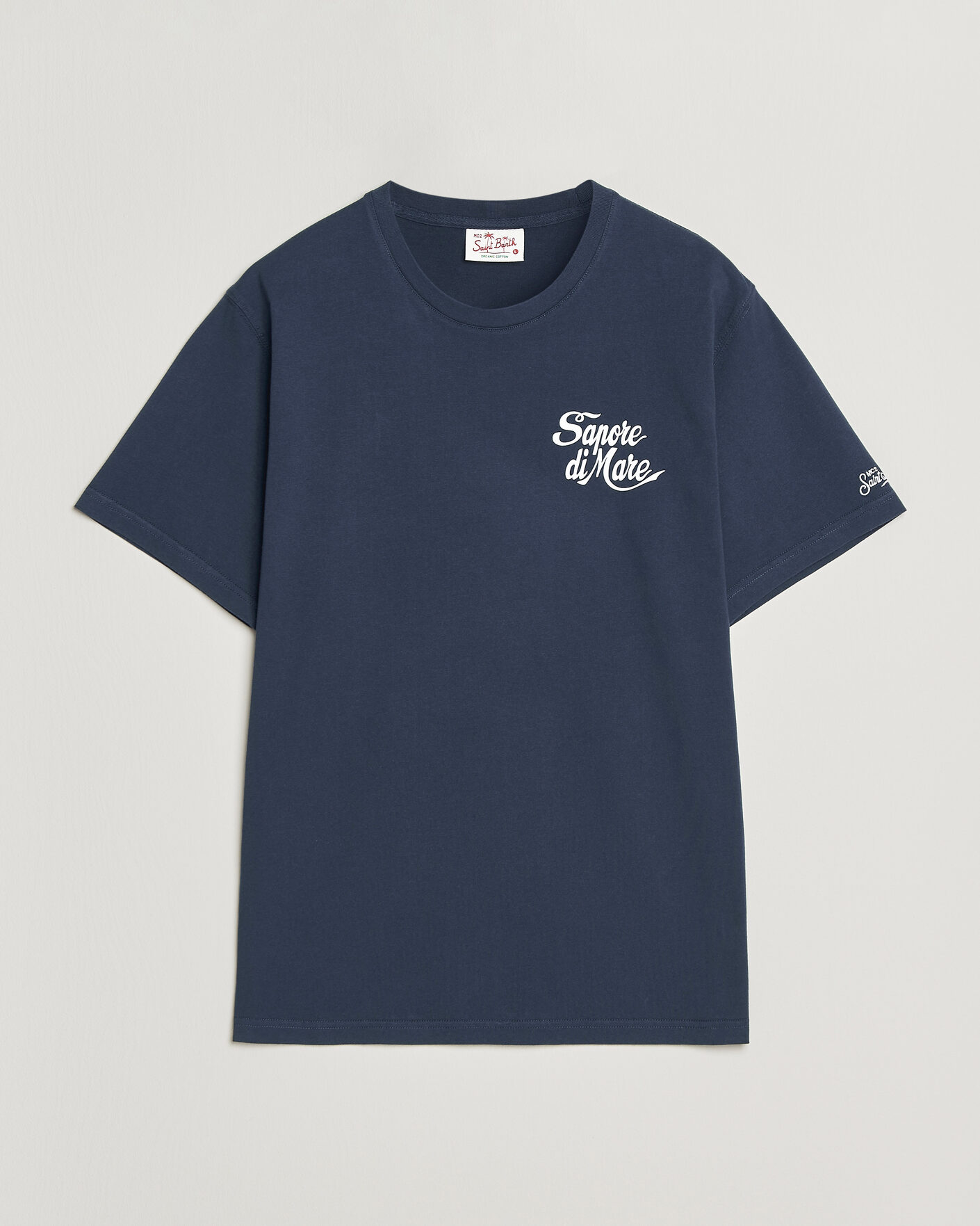 Hombres | Camisetas | MC2 Saint Barth | Printed Cotton T-Shirt Sapore Di Mare