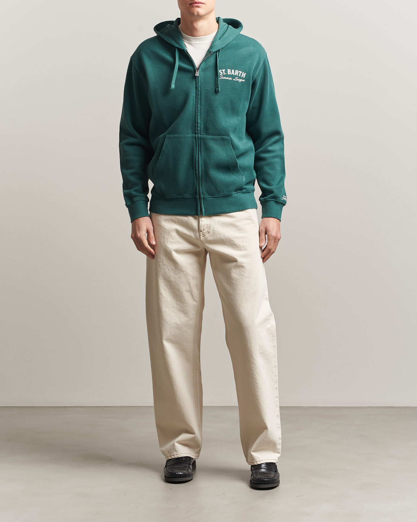 Hombres | Jerséis y prendas de punto | MC2 Saint Barth | Back Printed Hoodie Tennis League