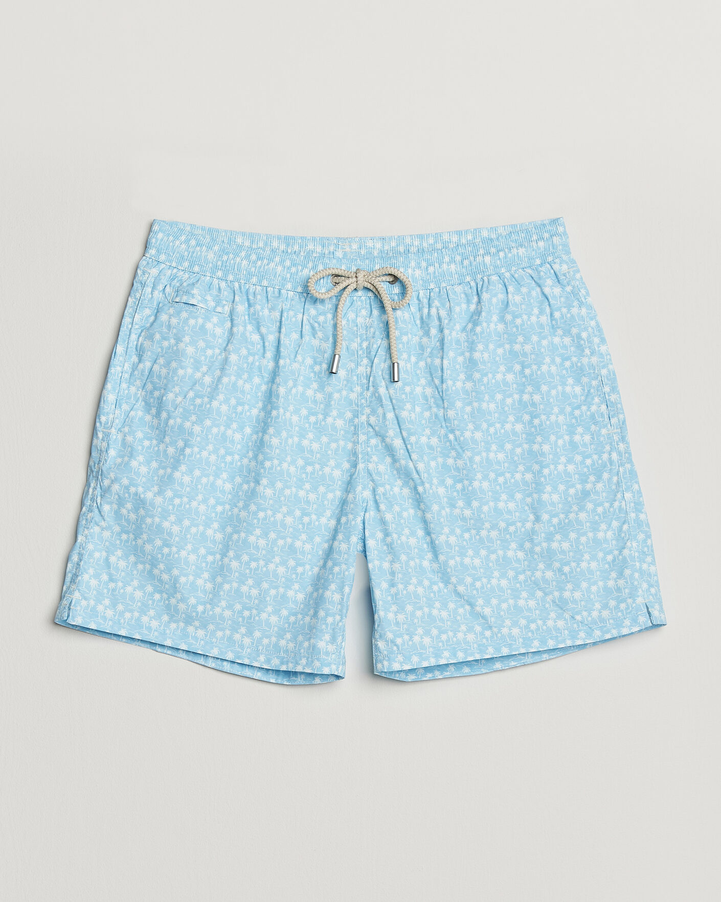 Hombres | Bañadores | MC2 Saint Barth | Printed Swim Shorts Blue Palms
