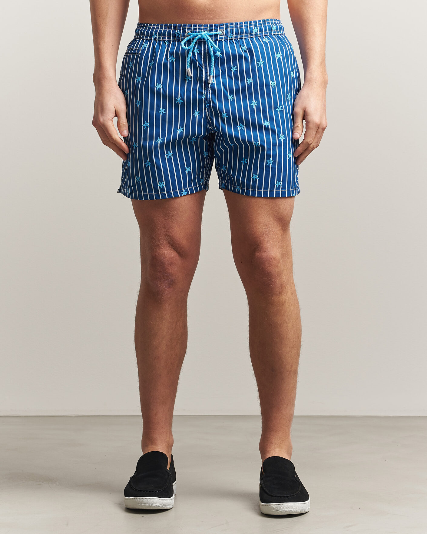 Hombres | Bañadores | MC2 Saint Barth | Printed Swim Shorts Blue Starfish