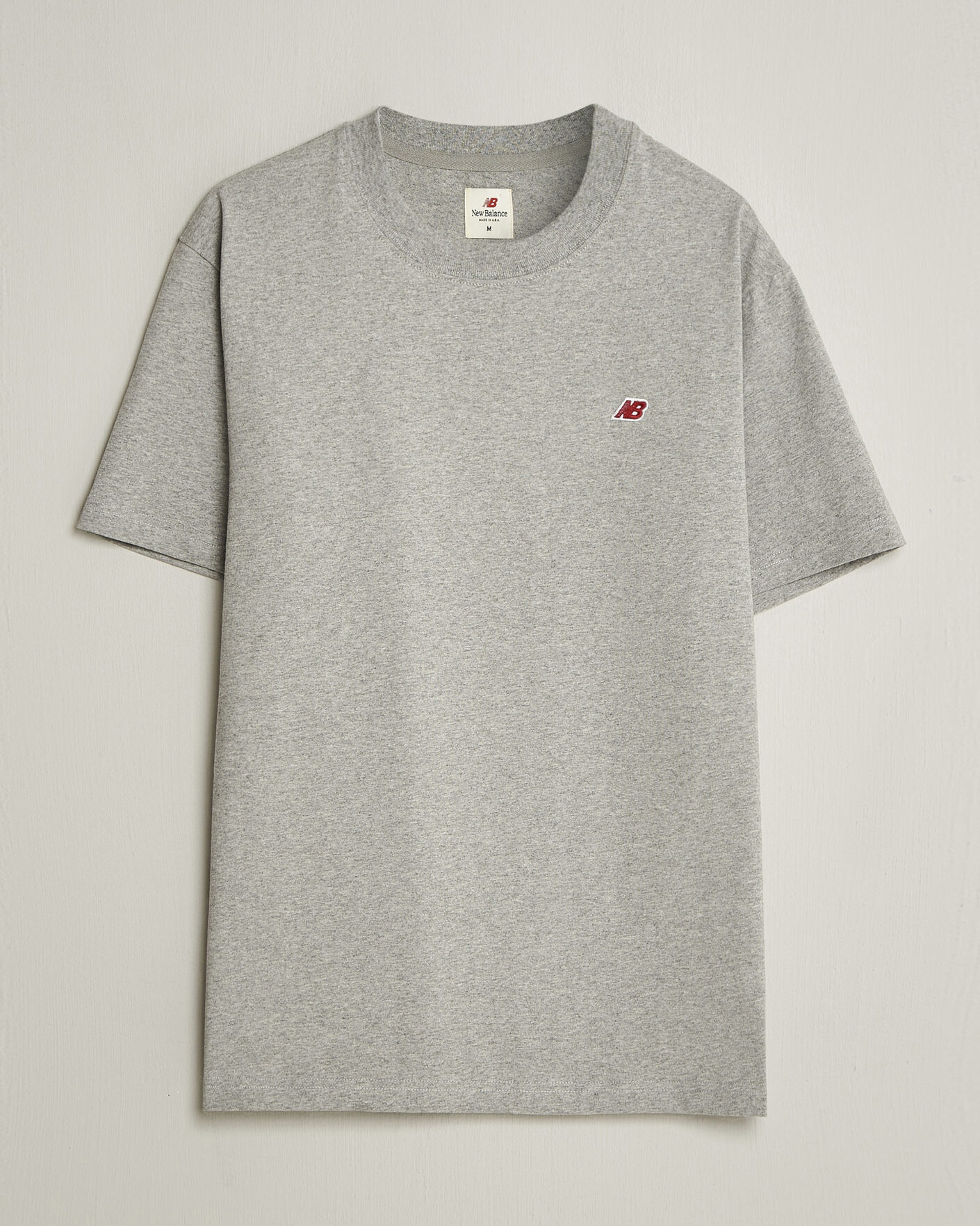 Hombres | Camisetas | New Balance | Made In USA Core T-Shirt Athletic Grey