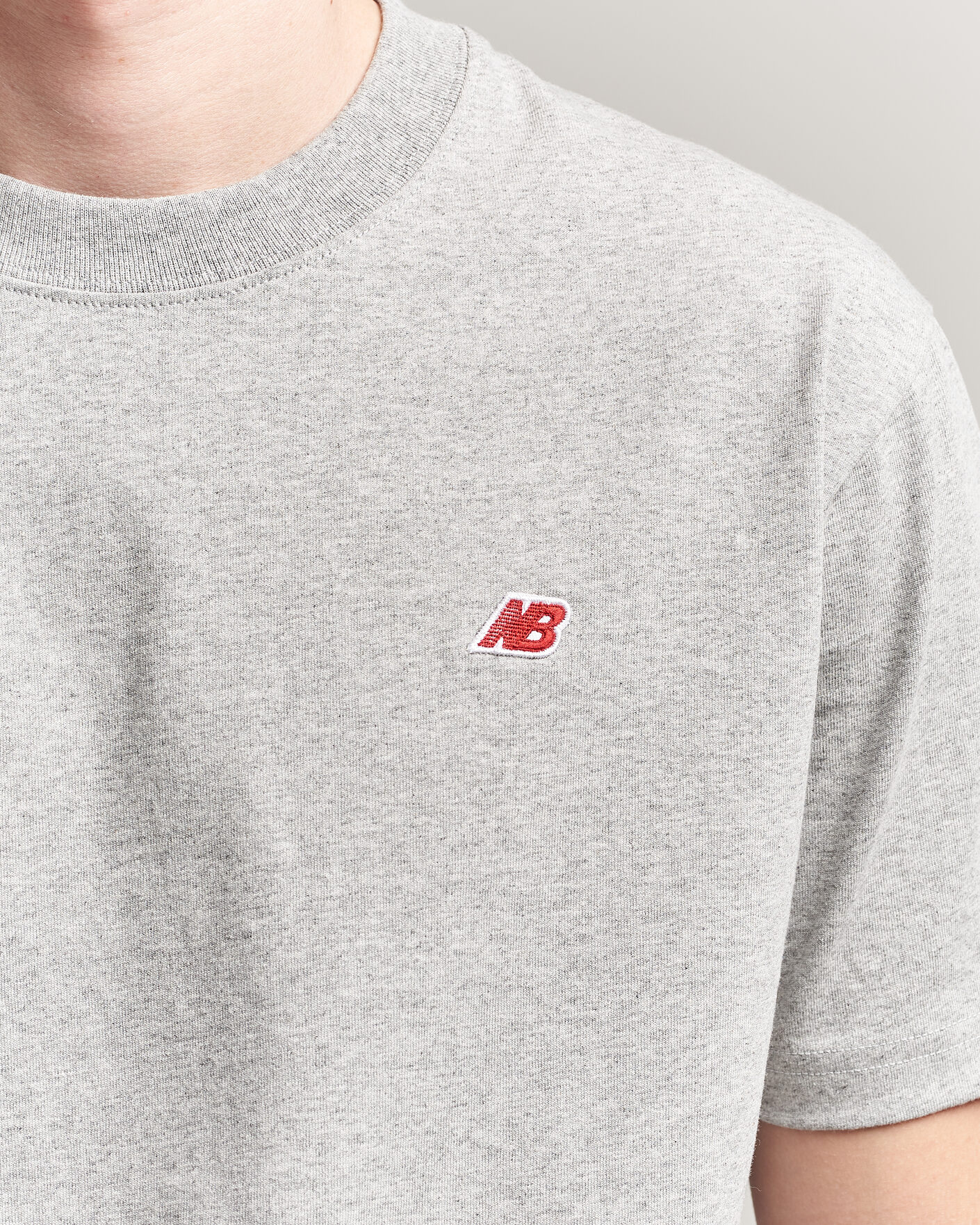 Hombres | Camisetas | New Balance Made In US & UK | New Balance Made In USA Core T-Shirt Athletic Grey