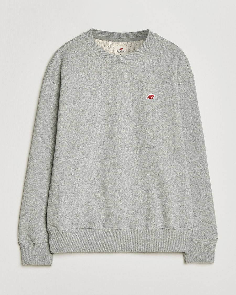Hombres | Jerséis y prendas de punto | New Balance Made In US & UK | New Balance Made In USA Core Sweatshirt Athletic Grey