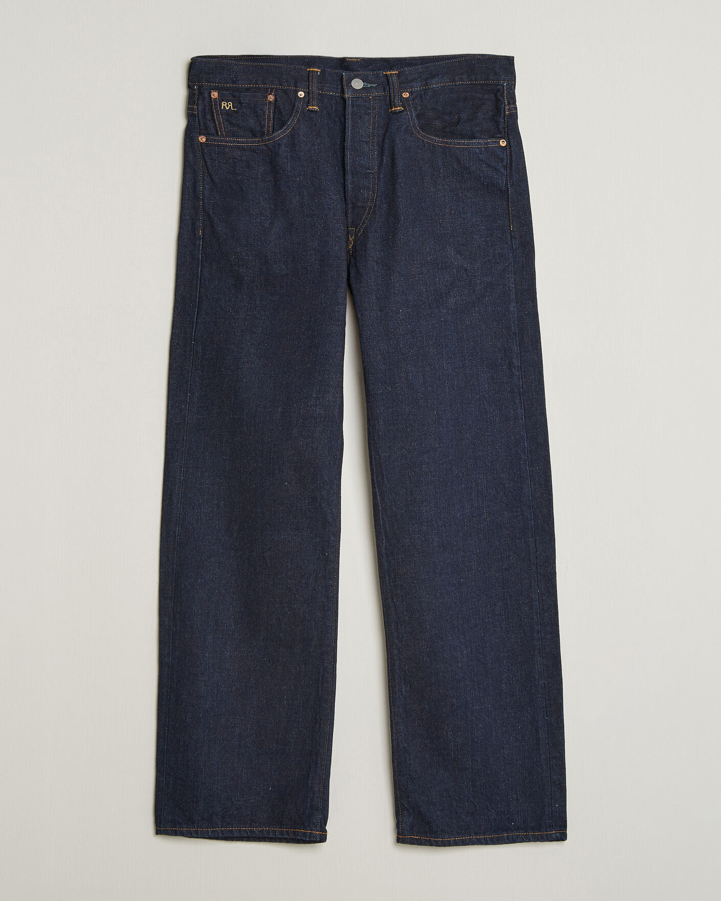 Hombres | Vaqueros | RRL | Vintage Fit 5-Pocket Denim East/West Rinse