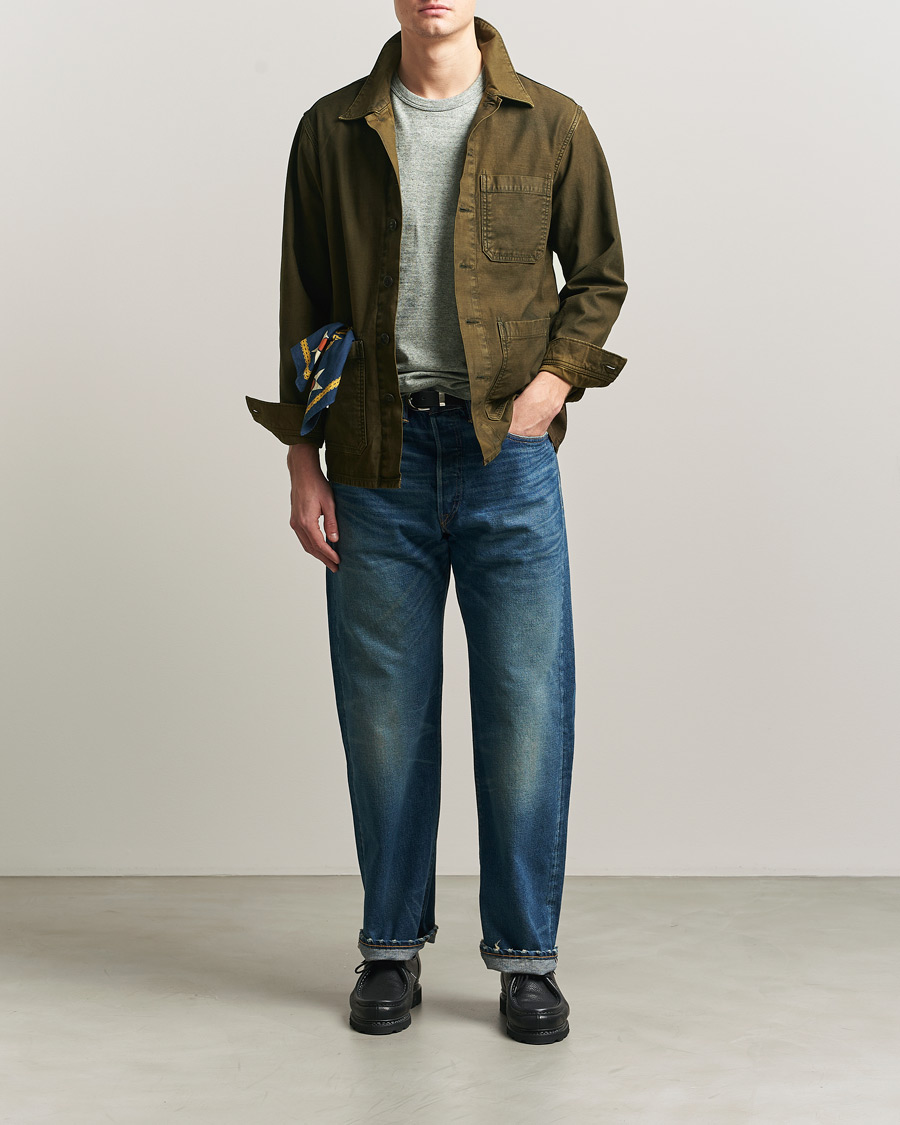 Hombres | Vaqueros | RRL | Vintage Fit 5-Pocket Denim Grandfalls Wash