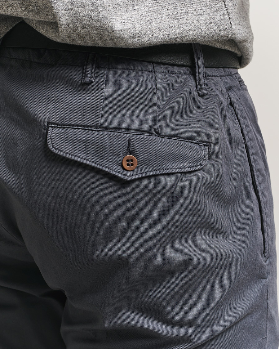 Hombres | Pantalones | RRL | Officers Flat Pants Navy
