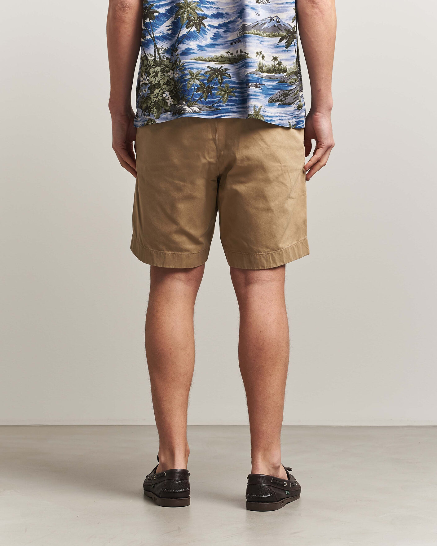 Hombres | Pantalones cortos | RRL | Officers Flat Shorts New Military Khaki
