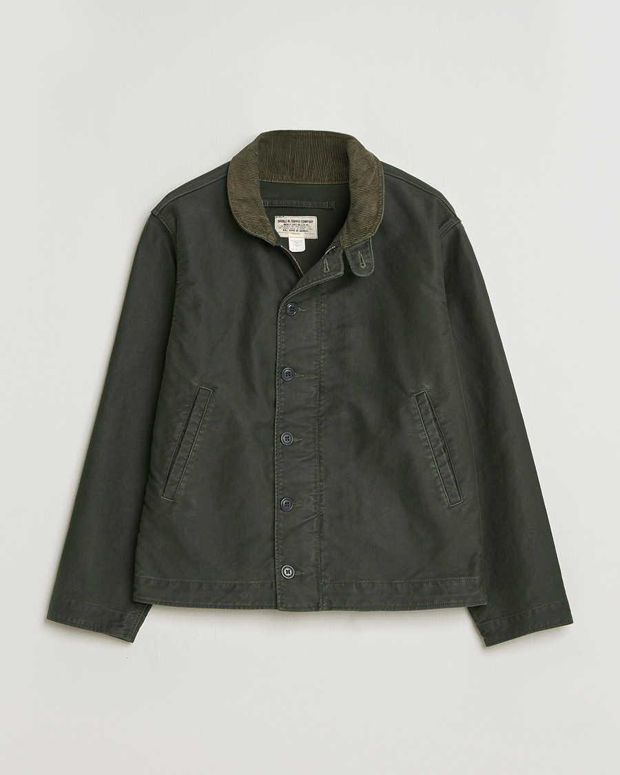 Hombres | Abrigos y chaquetas | RRL | Bower Deck Jacket Vintage Black