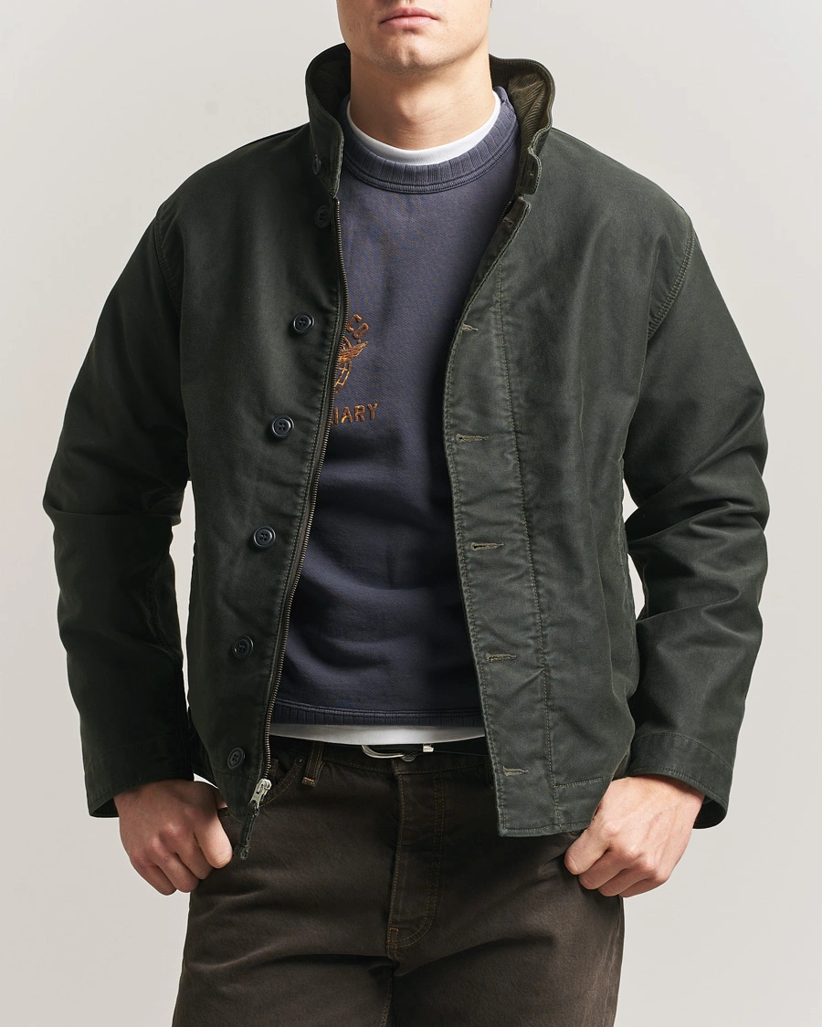 Hombres | Abrigos y chaquetas | RRL | Bower Deck Jacket Vintage Black