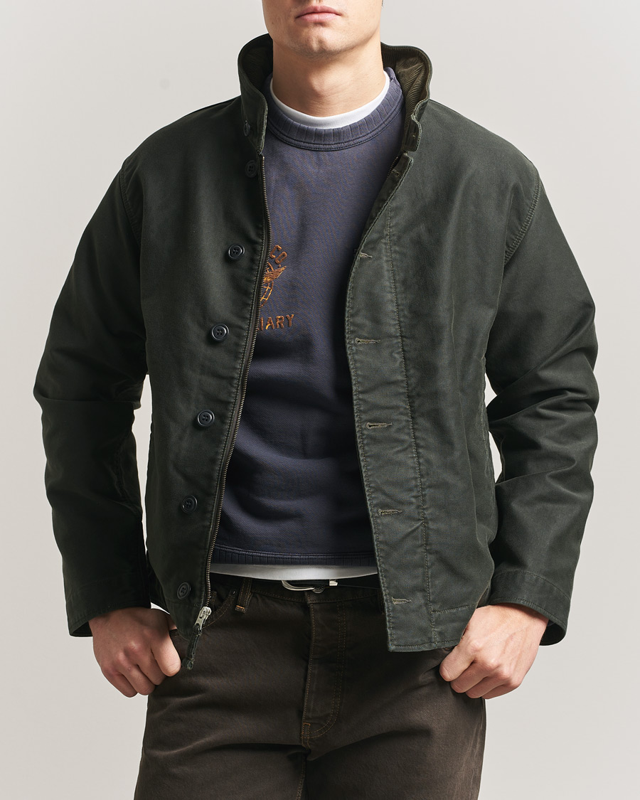 Hombres | Abrigos y chaquetas | RRL | Bower Deck Jacket Vintage Black