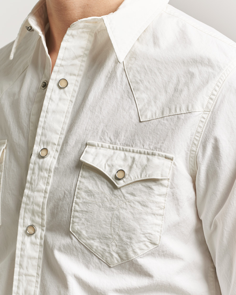 Hombres | Camisas | RRL | Buffalo Western Shirt White
