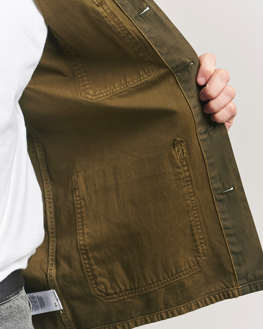 Hombres | Camisas | RRL | Asher Overshirt Washed Brown