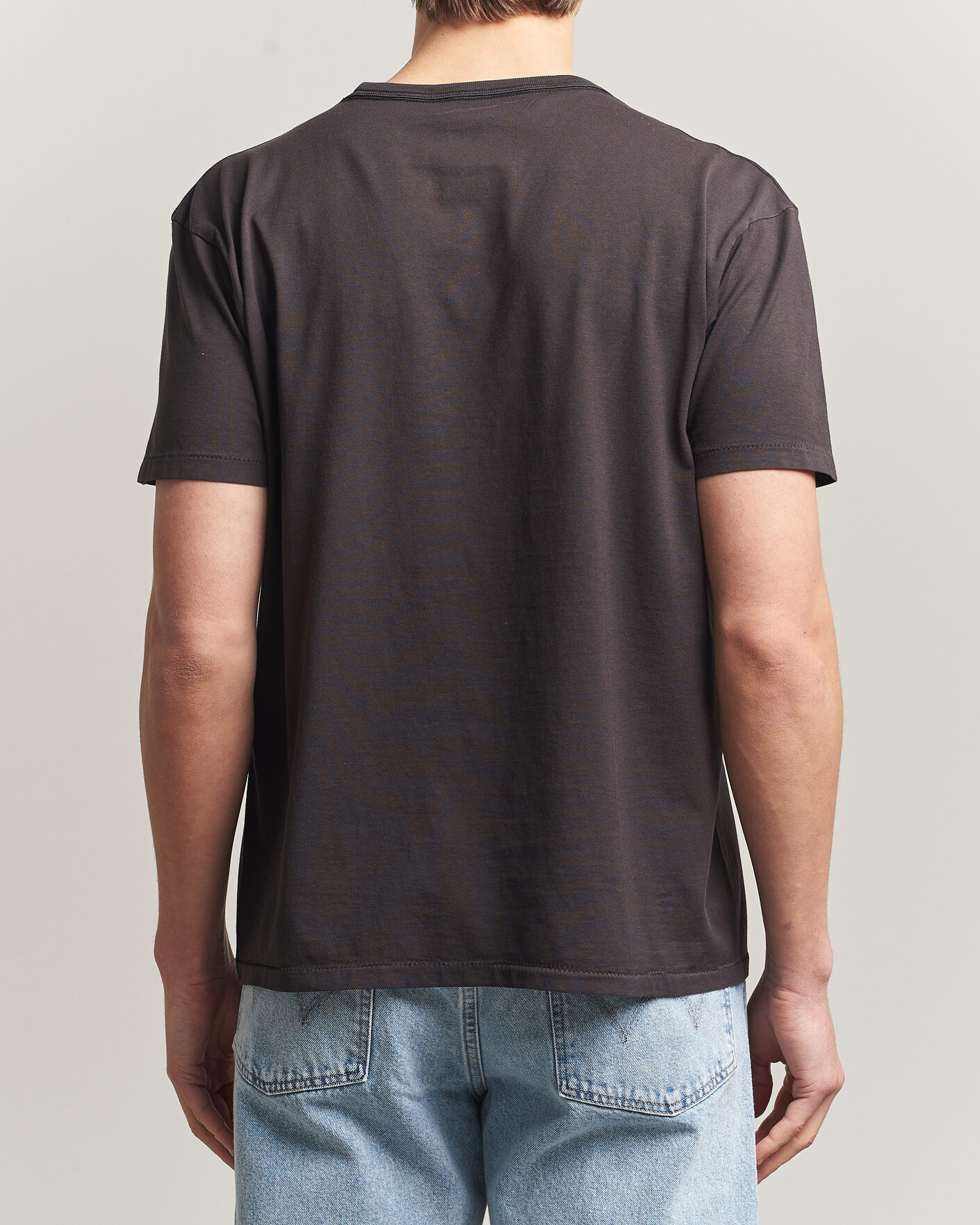 Hombres | Camisetas | RRL | Eagle Print Tee Faded Black