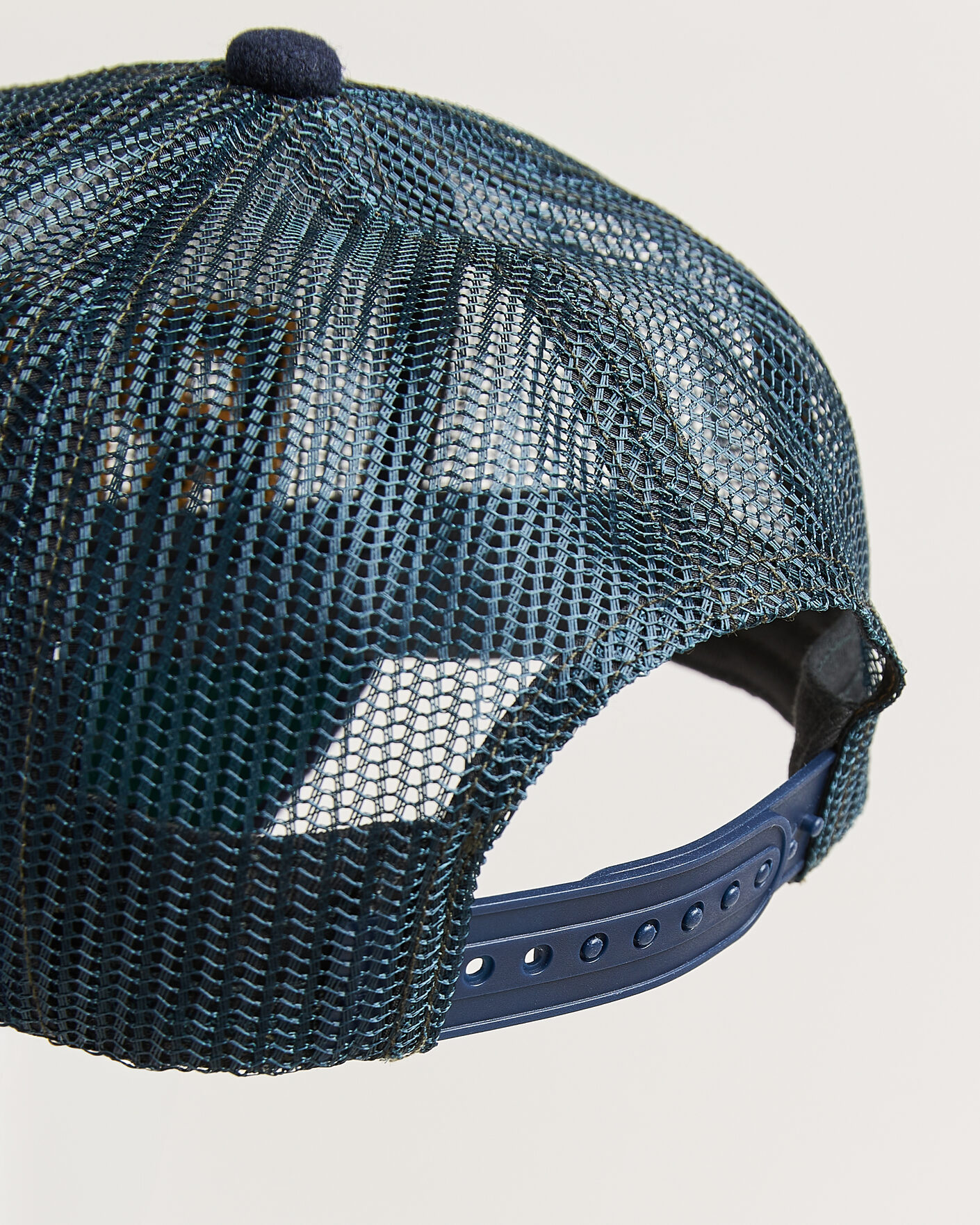 Hombres | Sombreros y gorras | RRL | Mesh Trucker Cap Navy