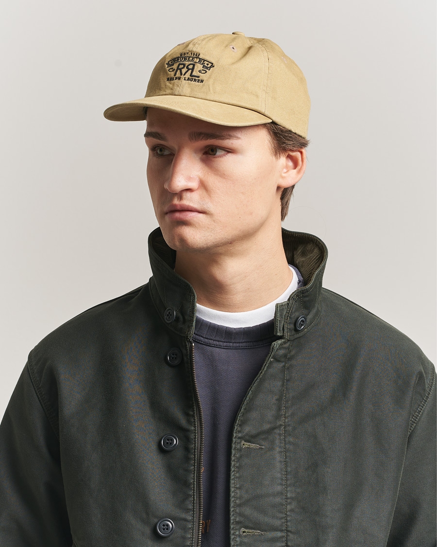 Hombres | Sombreros y gorras | RRL | Sportsman Cap Khaki